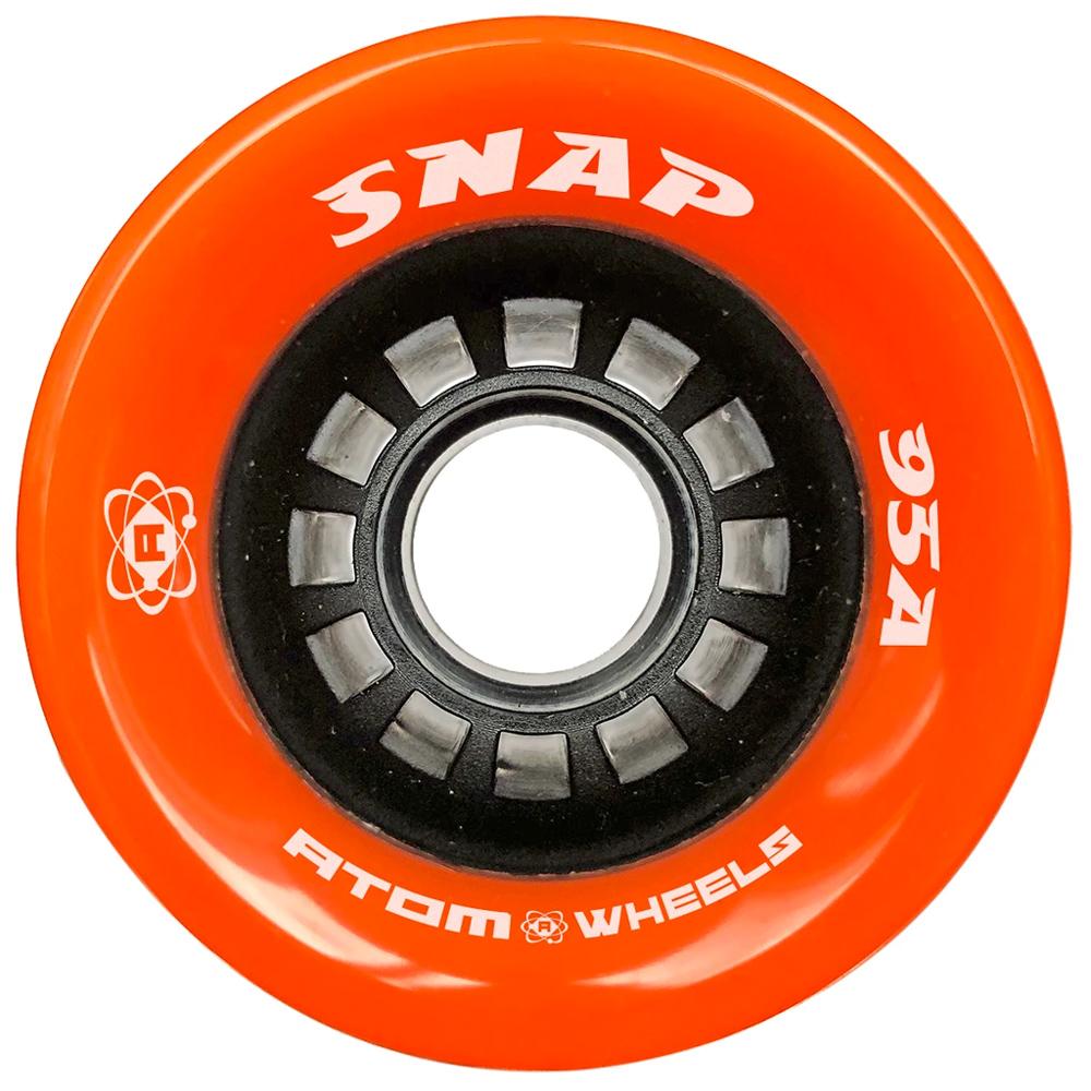 Atom Snap Wheels 60mm 4 Pack - High Performance Skateboard Wheels for Smooth Riding | Perfect for Street Skating, Park Tricks & Commuting