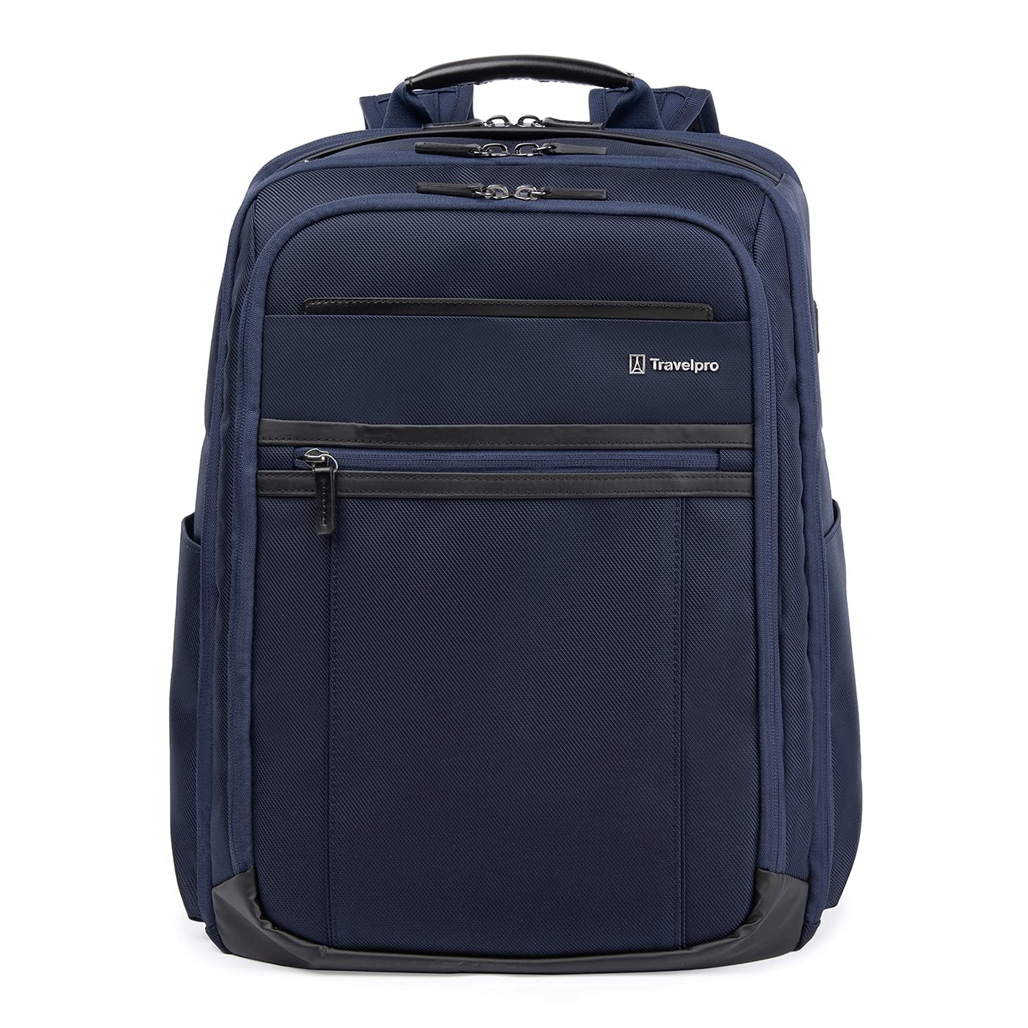 Travelpro Crew Executive Choice 3 Large Backpack for 15.6 Inch Laptop & Tablet - USB A & C Charging Ports - Business & Travel Backpack for Men & Women (Patriot Blue) - Perfect for Office Commute, Air Travel & College Use