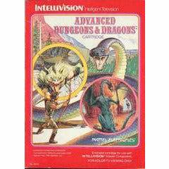 Advanced Dungeons & Dragons Intellivision Retro Video Game Cartridge (Loose) - Perfect for Classic Gaming Collectors & Nostalgic Play