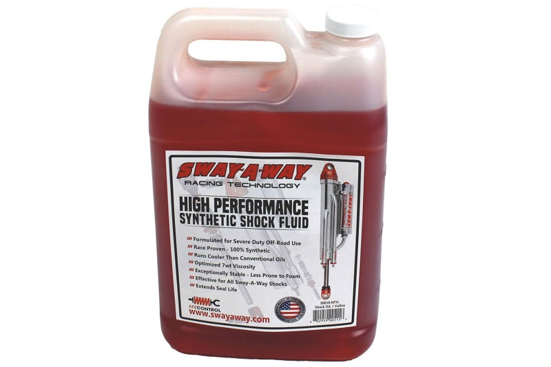 aFe Control Sway A Way Shock Oil - 1 Gallon High Performance Suspension Fluid for Off-Road Vehicles & Racing Applications