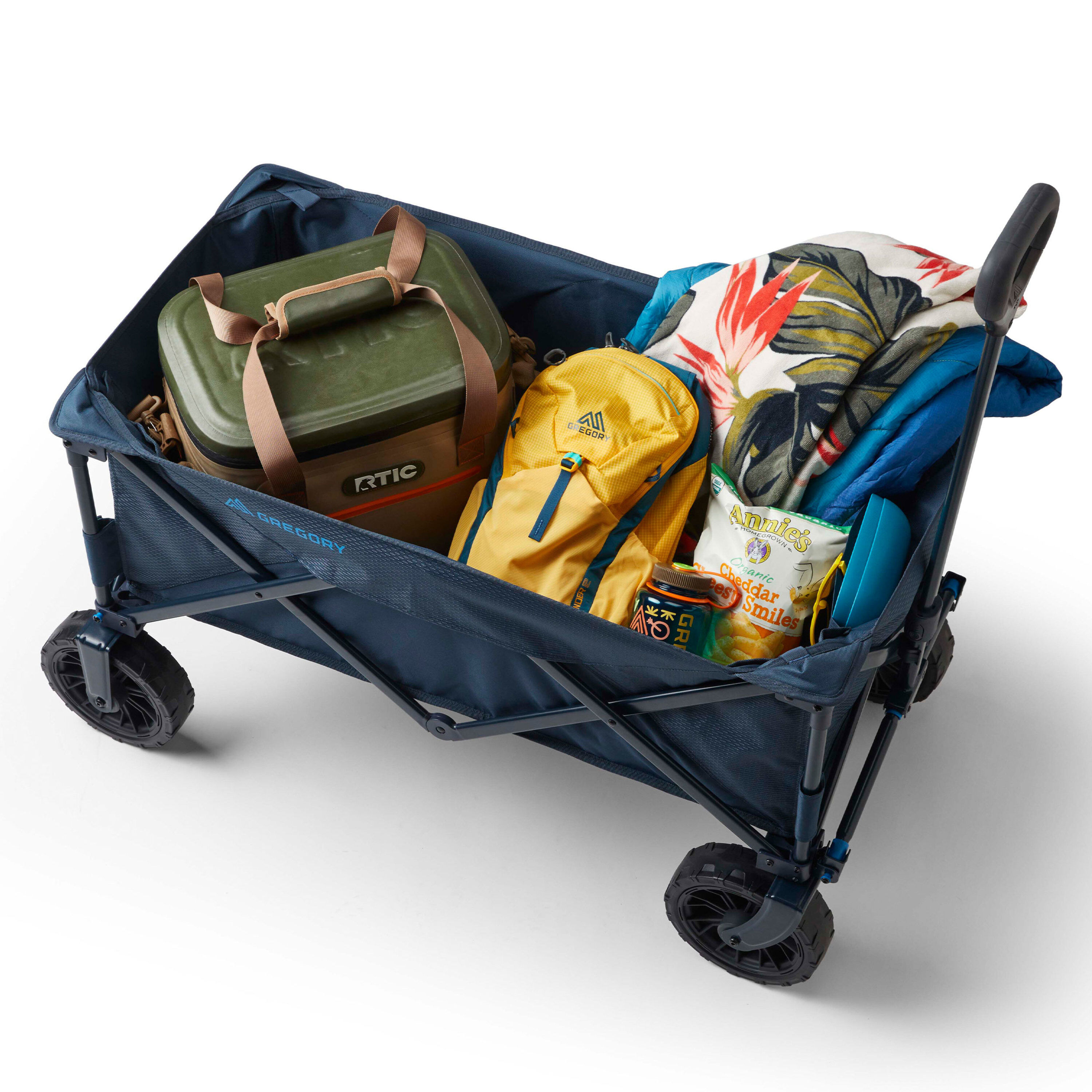 Premium Alpaca Wool Gear Wagon - Durable Outdoor Adventure Cart for Camping, Hiking & Farm Use