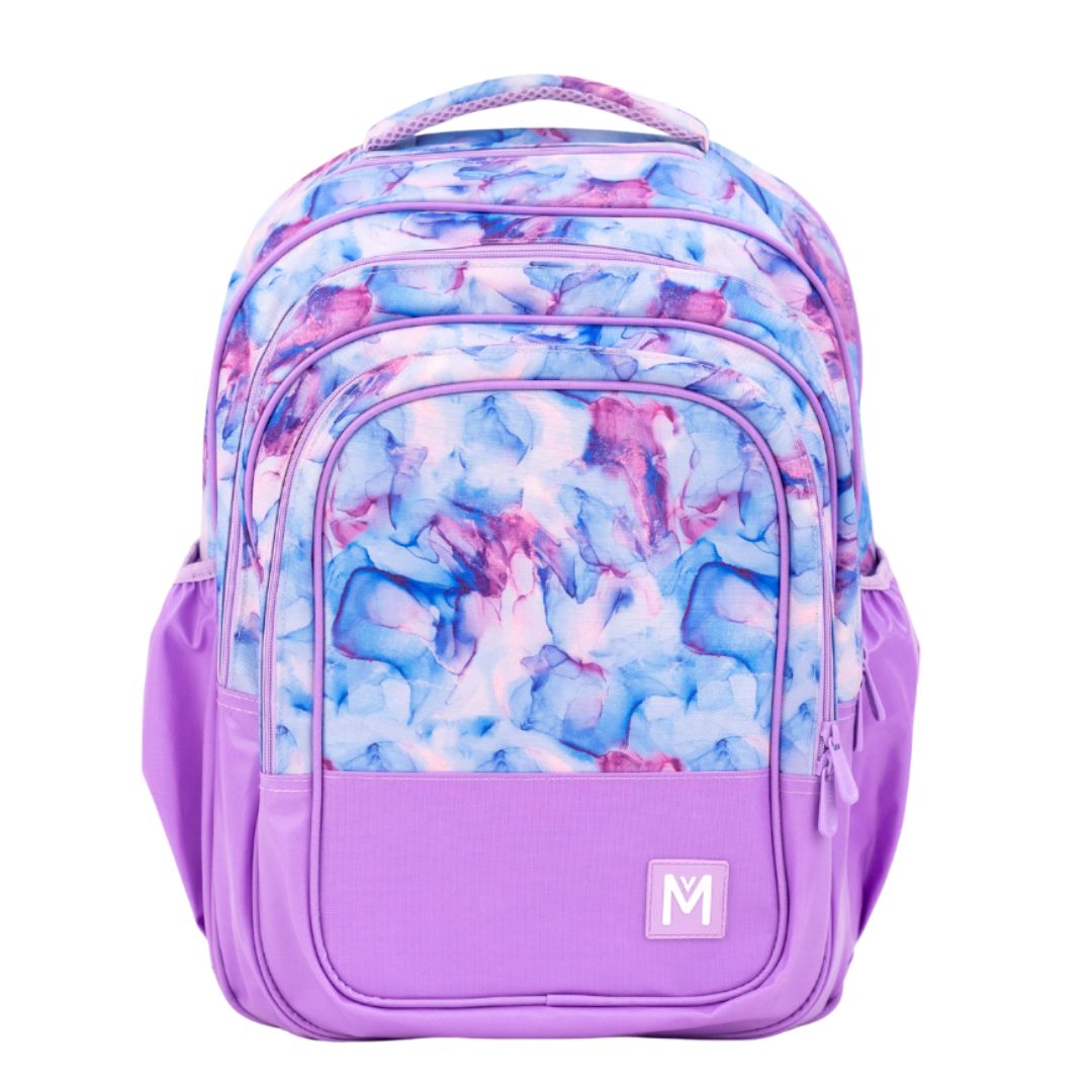 Montii.Co Aurora Backpack - Stylish & Durable Laptop Backpack for Women & Men, Water-Resistant Travel Backpack with USB Charging Port - Perfect for Work, School, College & Outdoor Adventures