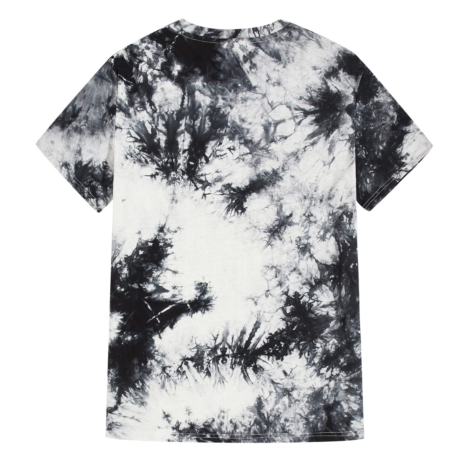 Trendy Men's Hipster Hip-Hop Tie Dye T-Shirts | Summer Fashion Streetwear | NYC Style Crew Neck Short Sleeve Tees for Casual Wear, Music Festivals & Urban Street Style