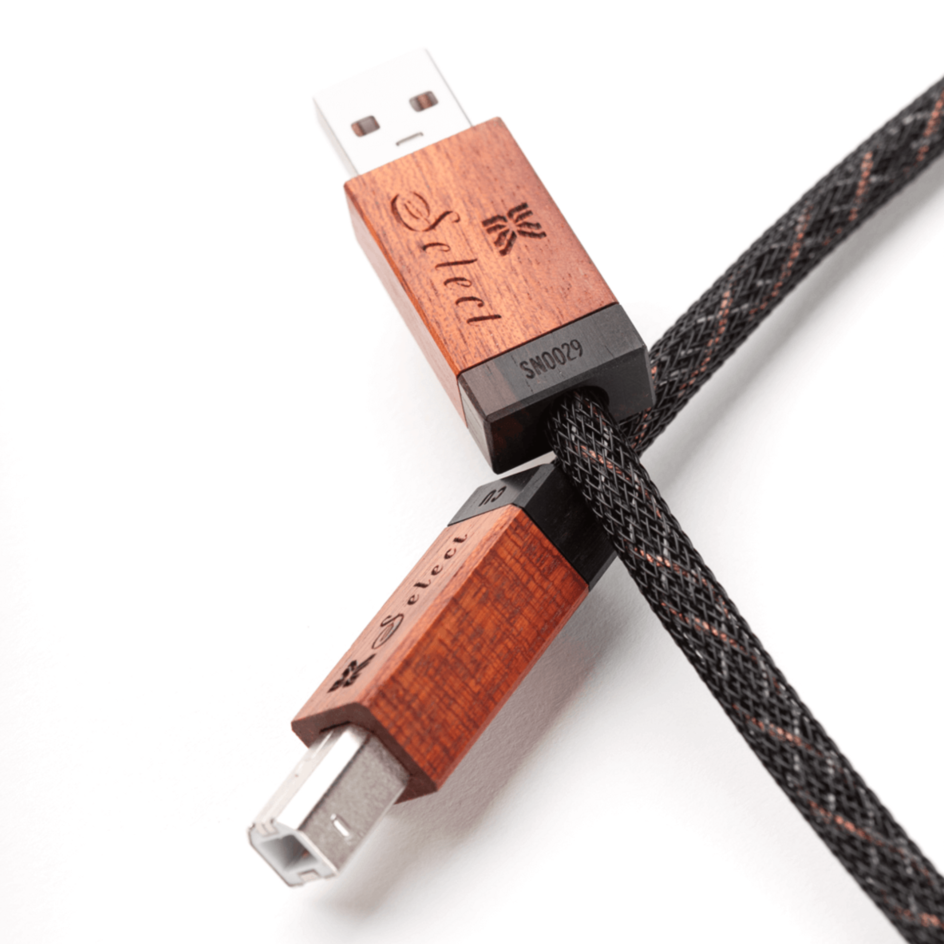 Premium Kimber Kable KSUSB CU Select Series USB Cable - High-Speed Data Transfer for Audiophiles & Professionals - Perfect for Home Audio, Studio Recording & Digital Devices