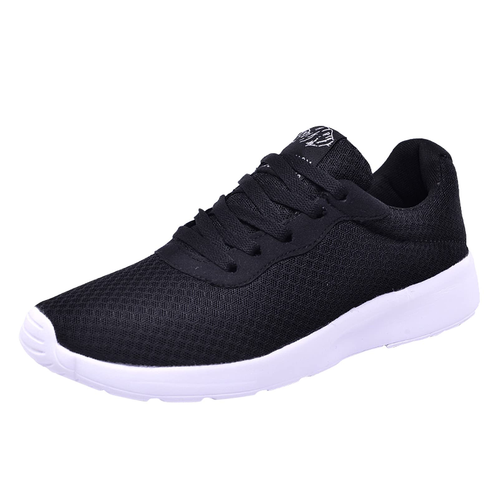 Women's Fashion Slip-On Sneakers - Breathable Mesh Wedge Walking Shoes for Running, Outdoor & Sports | Comfortable Lace-Up Athletic Shoes with Steel Toe Safety | Perfect for Gym, Workout, Travel & Casual Wear