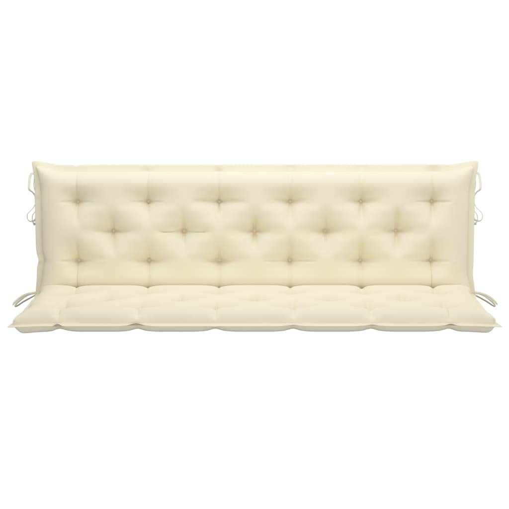 Homvdxl Outdoor Seat & Back Chair Cushion - 71x20 Inch Tufted All-Weather Pillow for Patio, Garden, Office & Car Furniture - Spring & Summer Replacement Cushion - White - Perfect for Lounging, Relaxing & Outdoor Decor