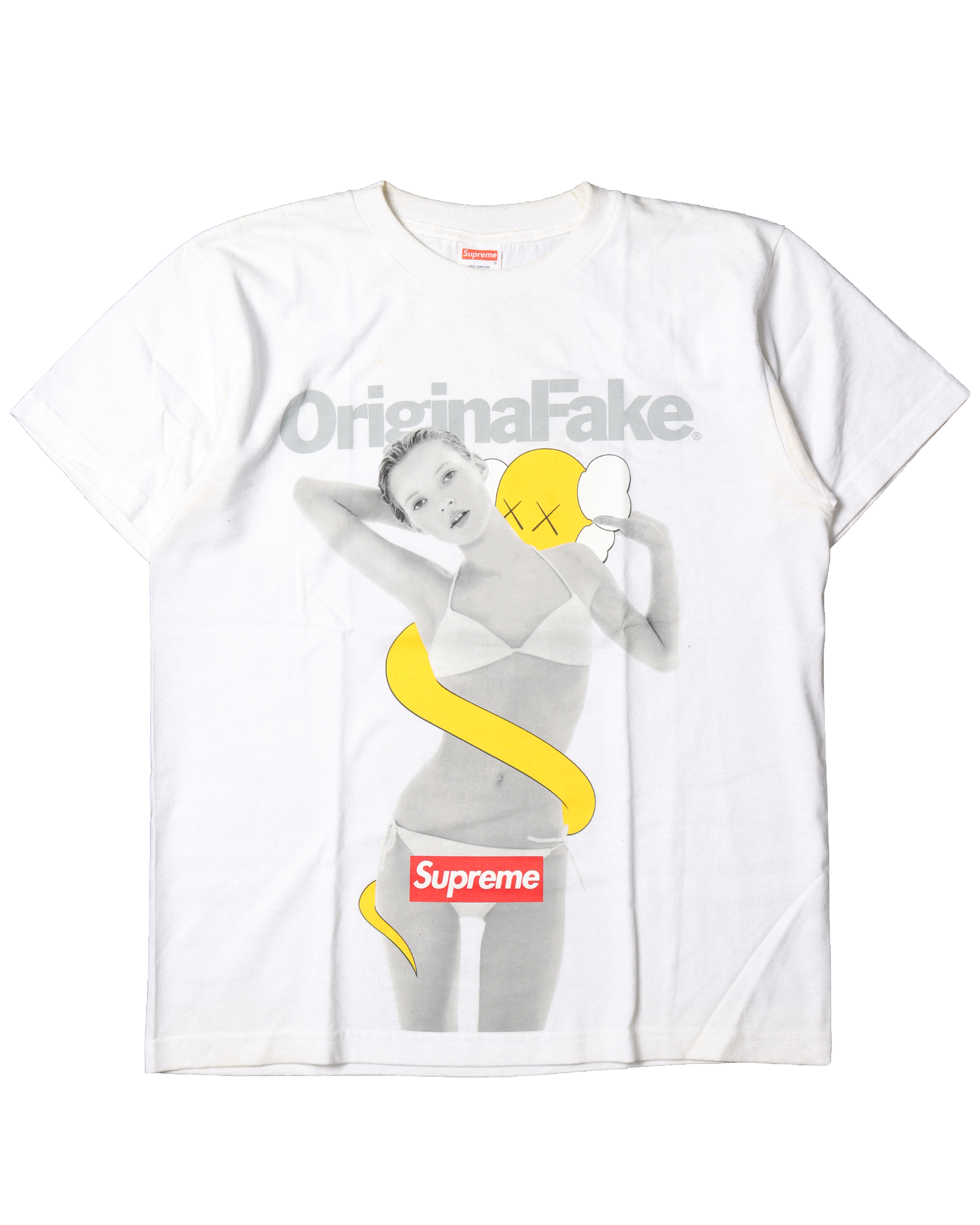 OriginalFake Tokyo 10th Anniversary Kate Moss T-Shirt - Limited Edition 2008 Vintage Graphic Tee for Streetwear & Urban Fashion Collectors