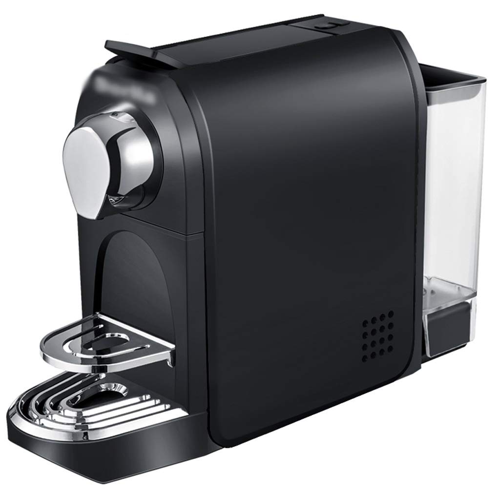 **Smart Capsule Coffee Maker - Fully Automatic Espresso Machine for Home, Office & Kitchen - Portable One-Touch Operation - Black - Perfect for Morning Brews & Quick Coffee Breaks**