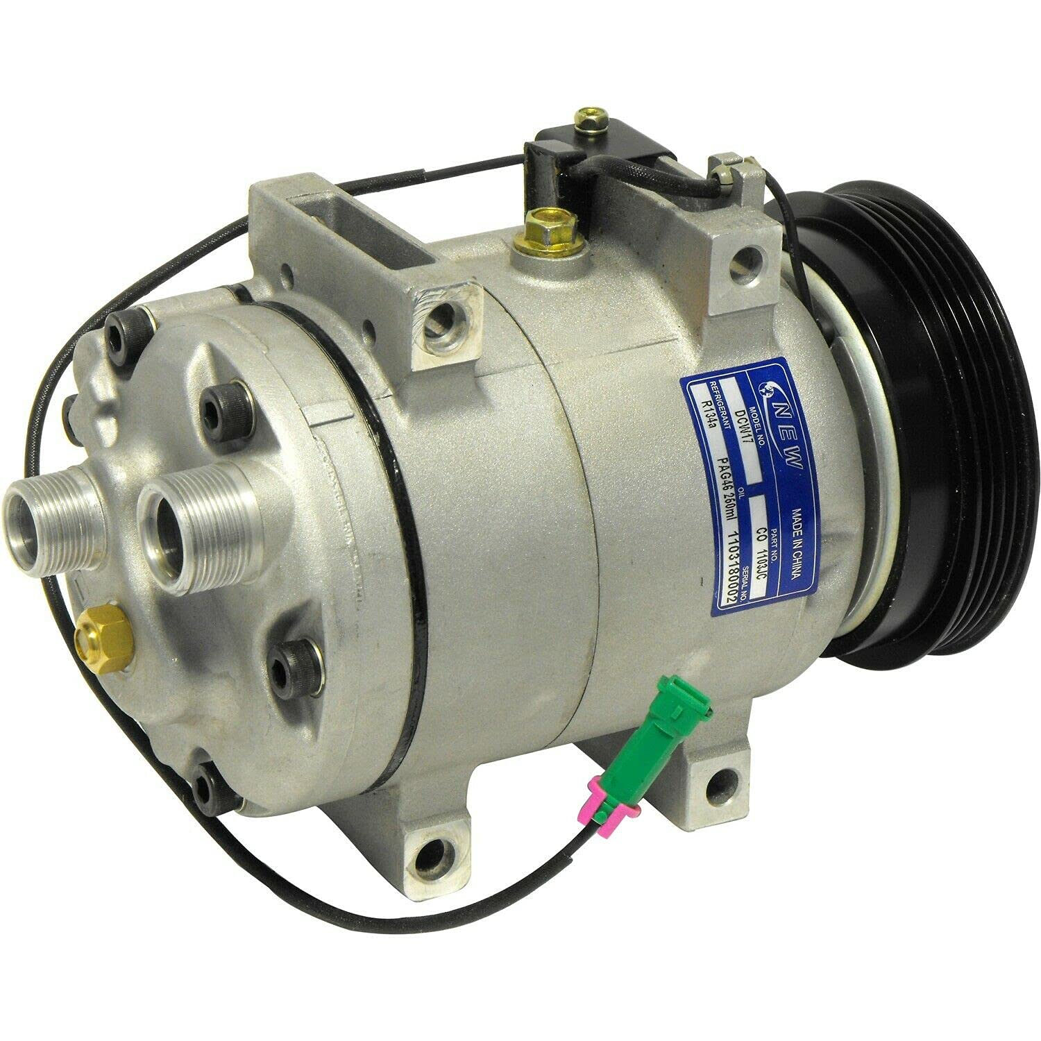 High-Quality Replacement Air Conditioner A/C Compressor - Compatible with Multiple Car Models - Perfect for AC Repair & Cooling System Maintenance