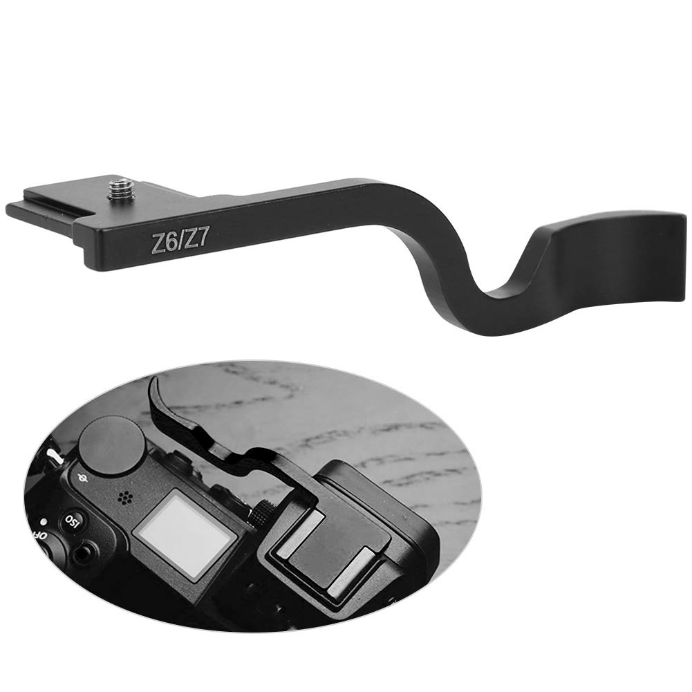 Mugast Thumb Grip Camera - Ergonomic Thumb Up Grip with Wrench for Nikon Z6/Z7, Perfect for Vlogging, Travel, and Outdoor Photography