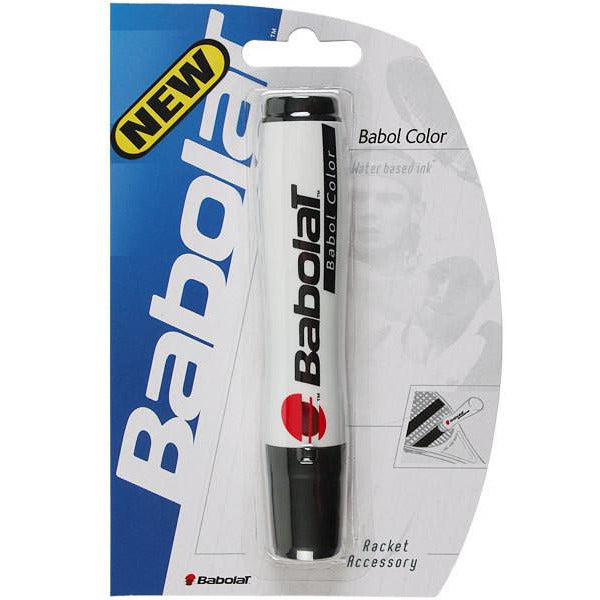 Babolat Tennis Racket Stencil Ink - Black | Professional Tennis Gear for Court Marking & Customization