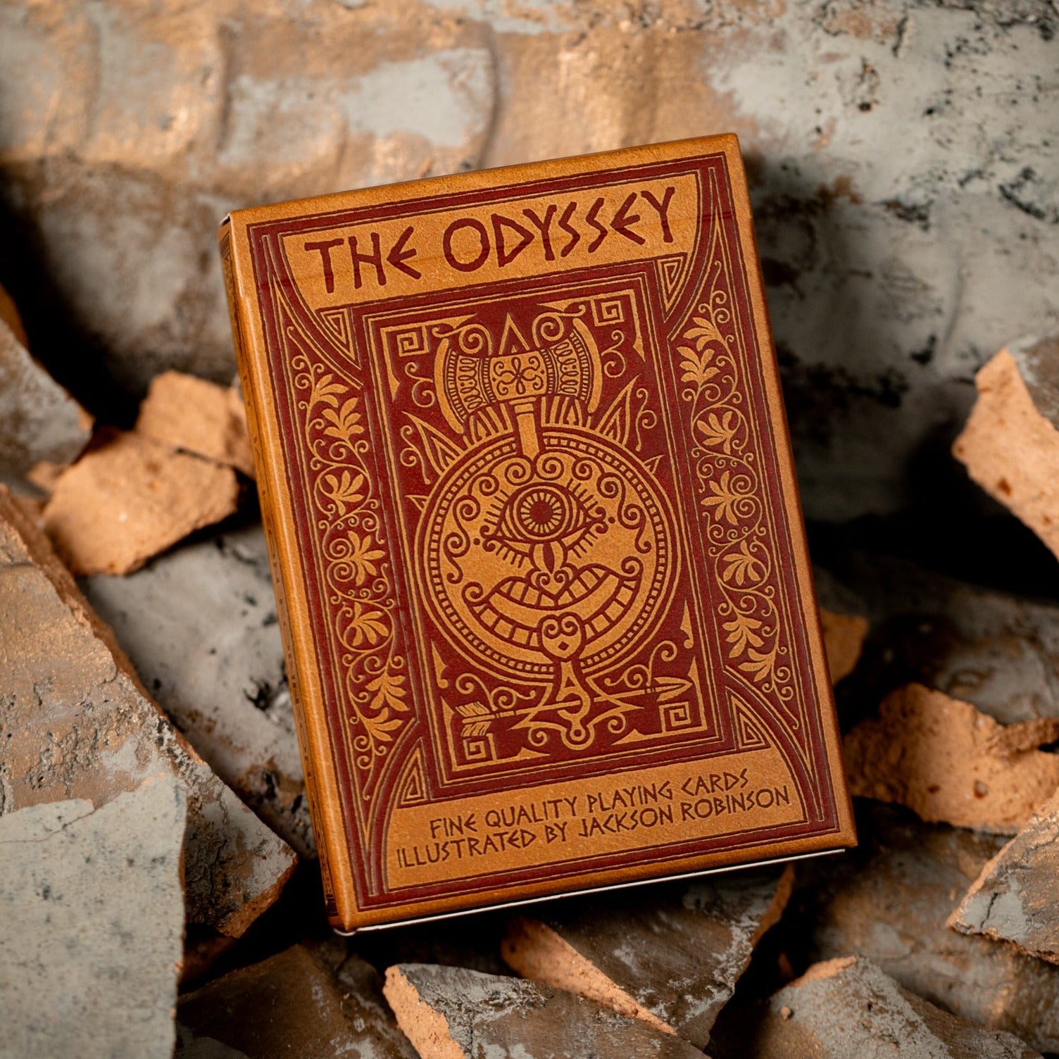 Premium Luxury Playing Cards - The Odyssey Limited Edition Deck for Collectors, Poker & Magic Tricks | Elegant Gift for Card Enthusiasts & Game Nights