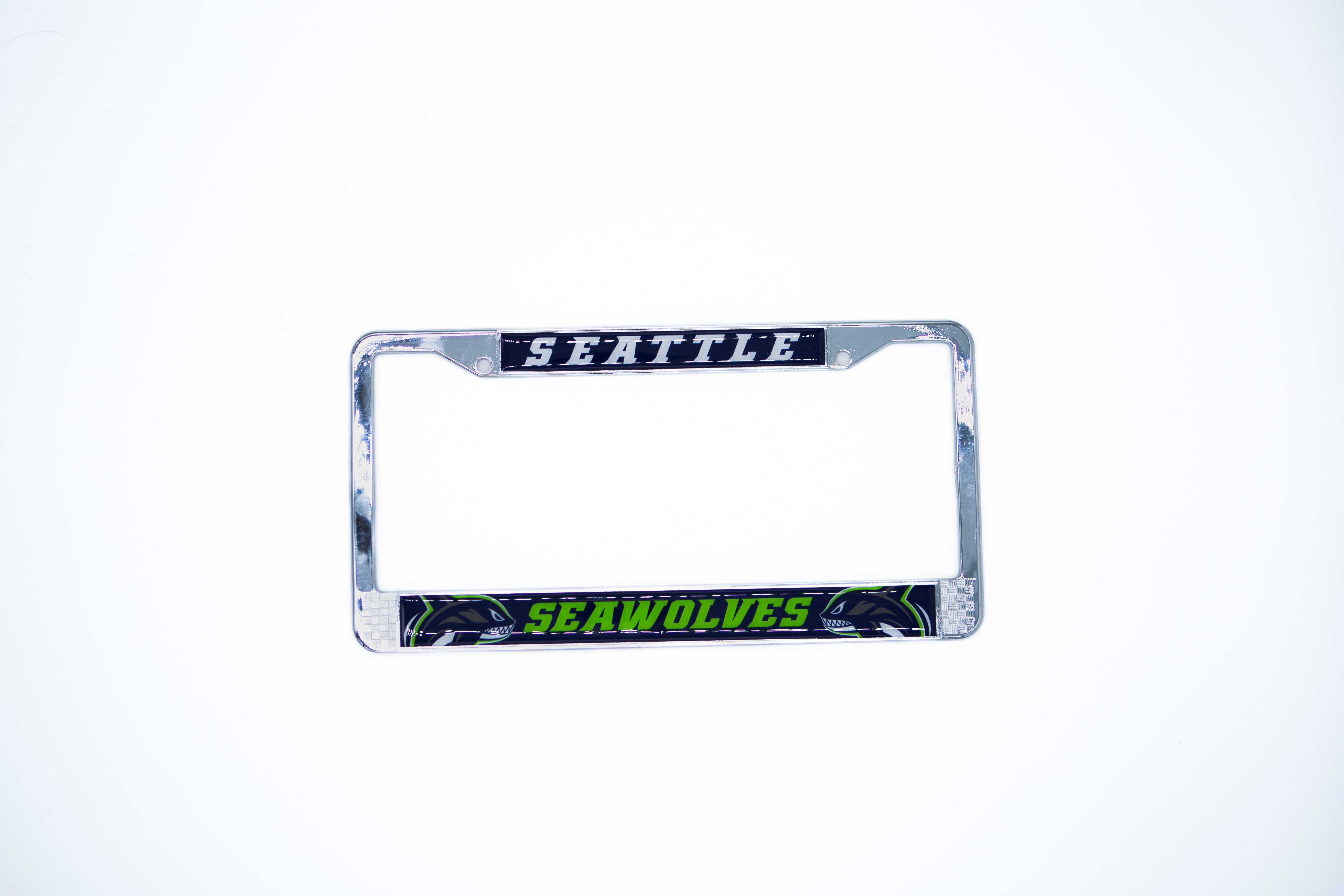 Seattle Seawolves License Plate Frame - Officially Licensed Rugby Team Car Accessory - Perfect for Rugby Fans & Sports Enthusiasts