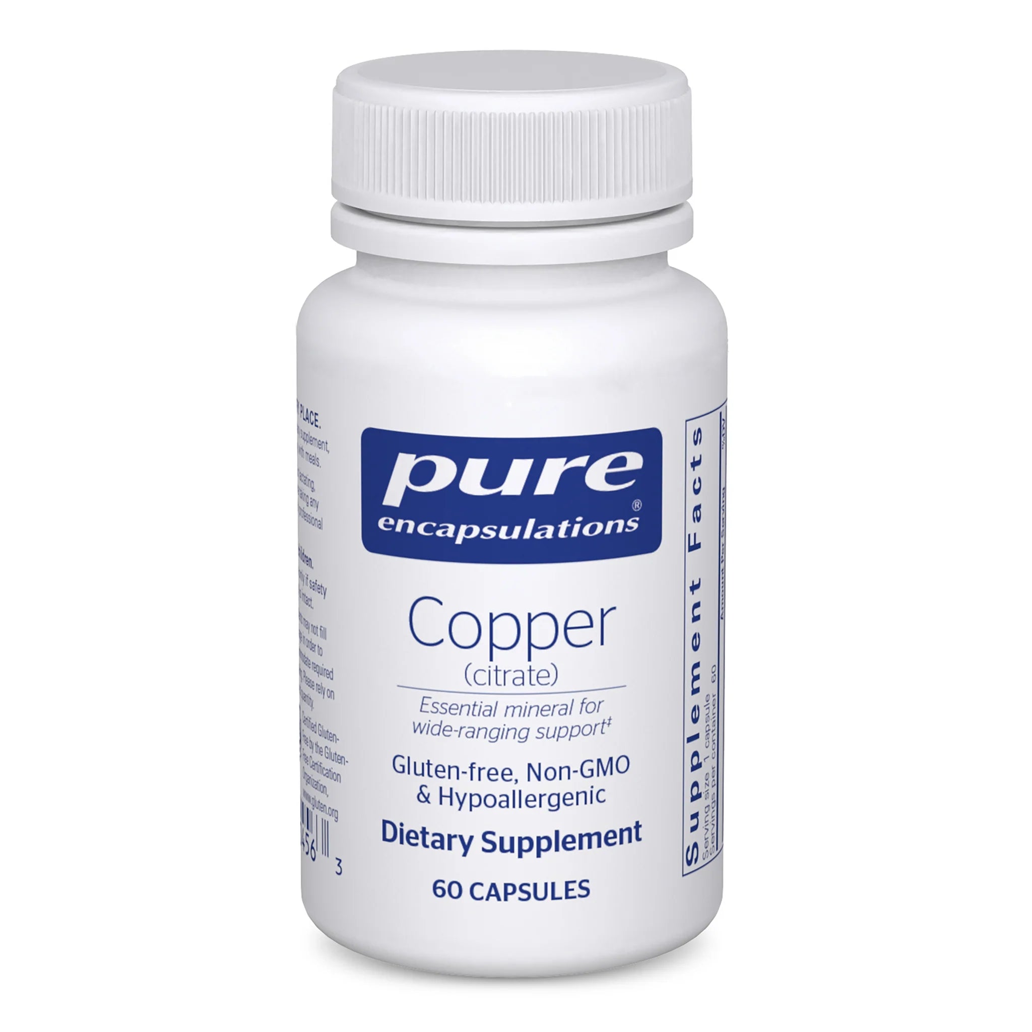 Premium Copper Citrate Supplement - High Bioavailability for Immune Support & Energy Boost | Vegan, Non-GMO | Supports Heart Health & Cognitive Function | Ideal for Athletes, Vegans & Health-Conscious Individuals