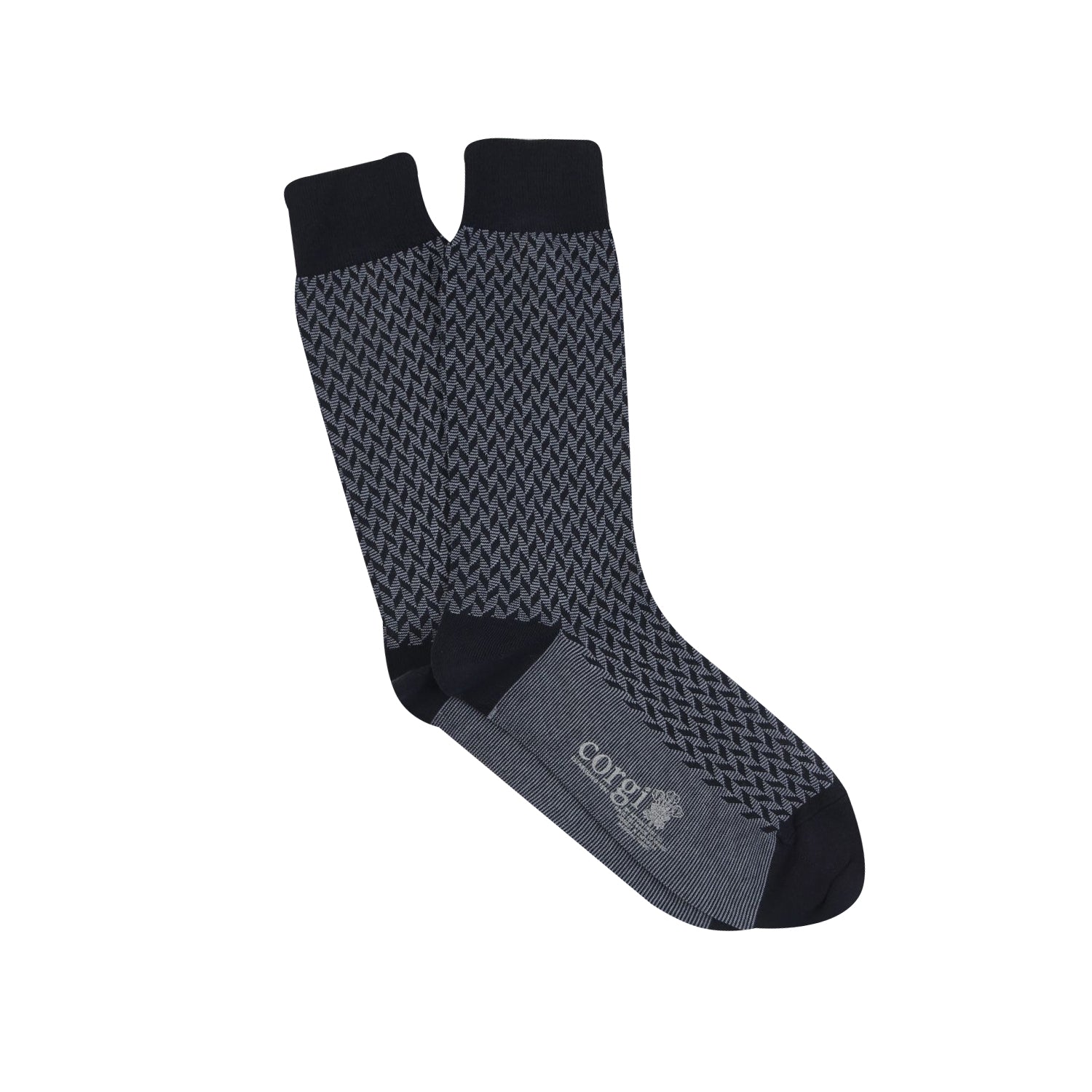 Premium Men's Formal Cotton Socks with Stylish Patterns - Comfortable Dress Socks for Business, Office & Special Occasions
