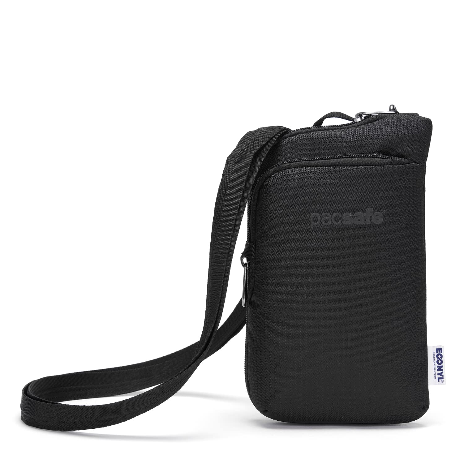 Pacsafe Daysafe Econyl Anti-Theft Crossbody Bag - Secure & Stylish Travel Purse for Women - Perfect for Commuting, Shopping & Sightseeing