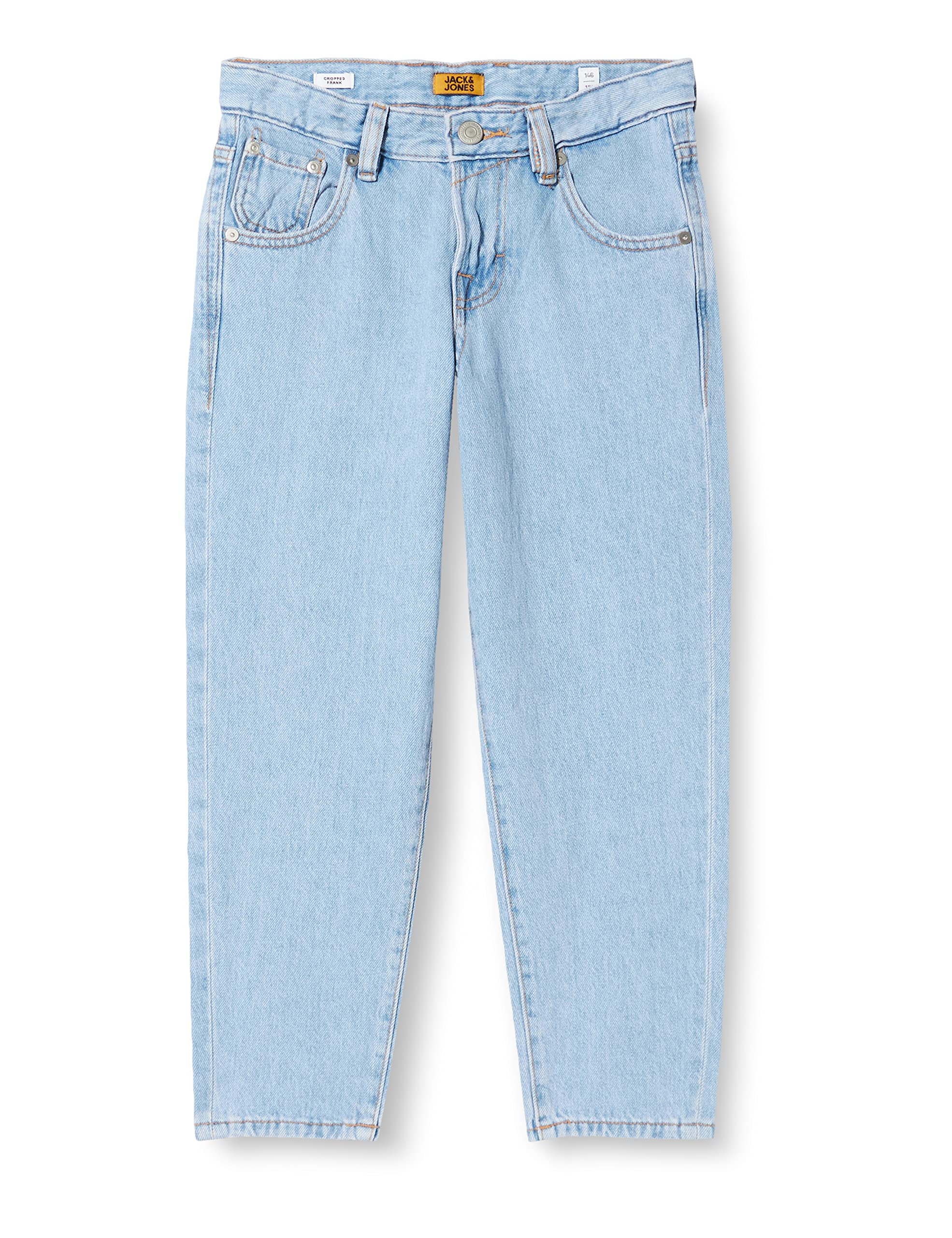 JACK & JONES Boys' Denim Jeans for Kids - Comfortable & Durable Casual Pants for School, Play & Everyday Wear
