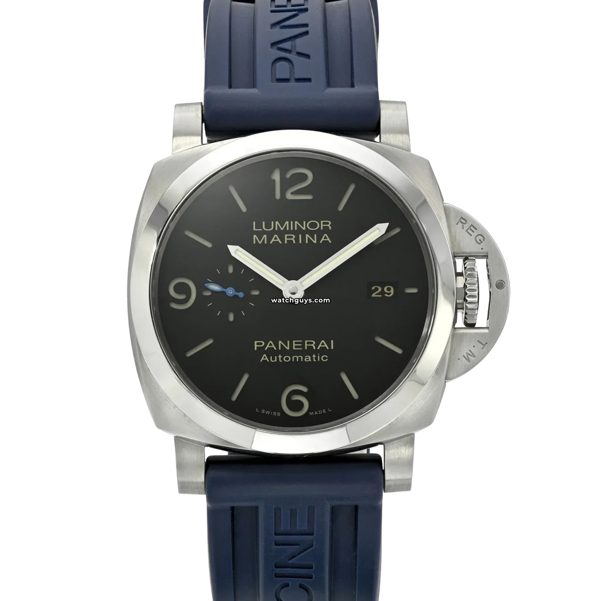 Panerai Luminor Marina PAM01312 Men's Automatic Watch - Luxury Stainless Steel Dive Watch with Date Function | Perfect for Diving, Business & Formal Occasions