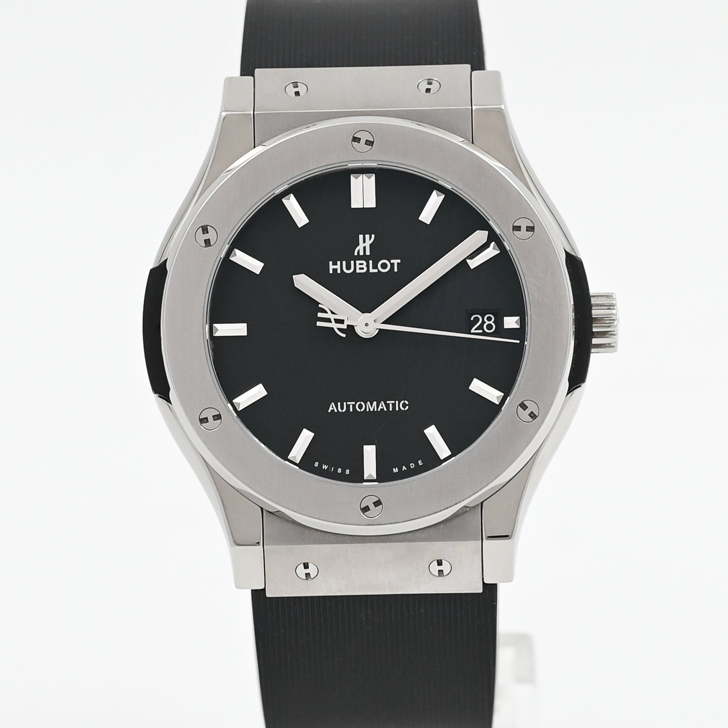 Hublot Classic Fusion 45mm Men's Luxury Watch - Titanium Case & Sapphire Crystal - 2022 New Model | Perfect for Business, Gifts & Special Occasions