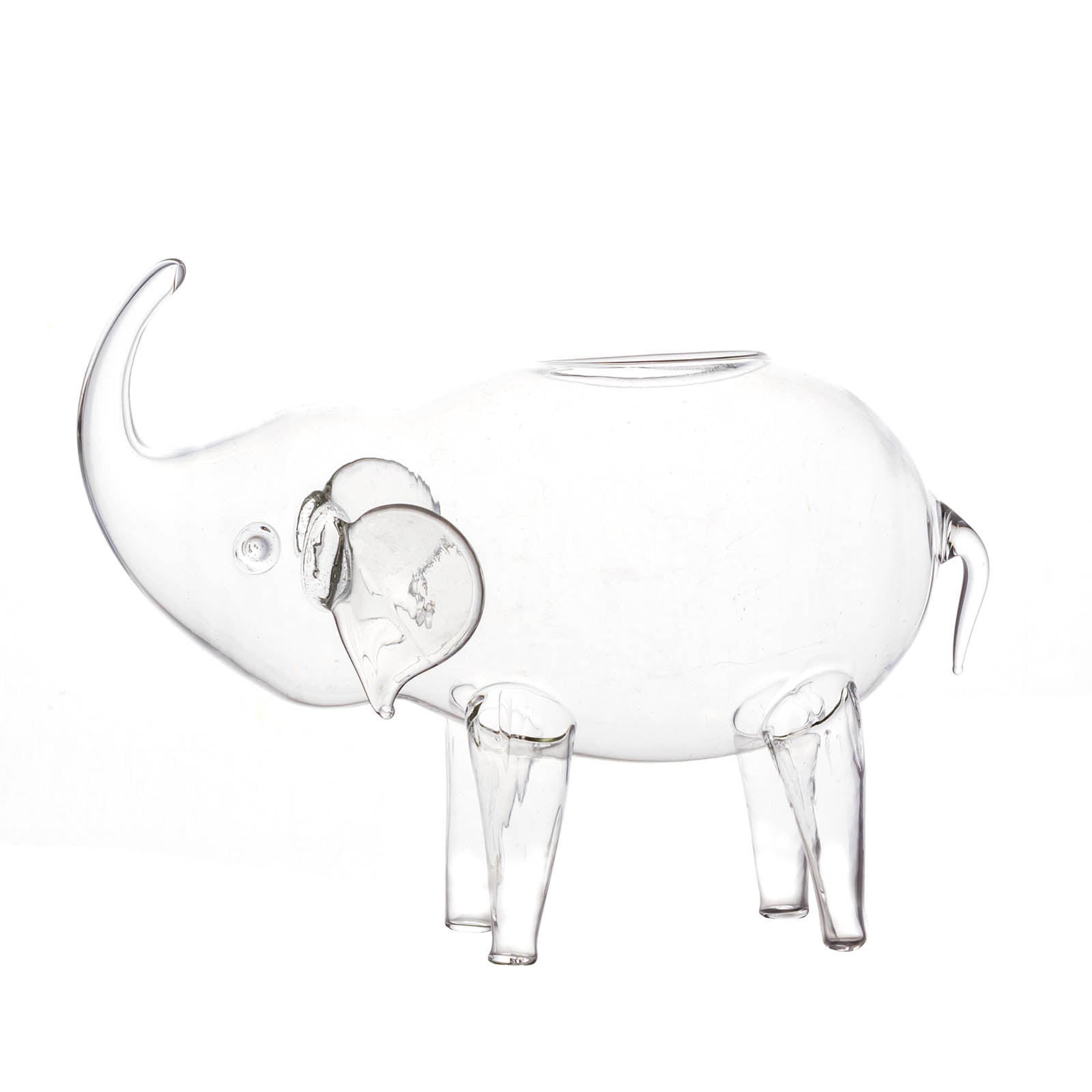 BarConic® 13oz Elephant Design Glass - Durable & Stylish Drinking Glass for Beer, Cocktails, and Iced Coffee - Perfect for Home Bars, Parties, and Gifts