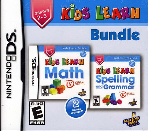 Educational Kids Learning Bundle - Math & Spelling Workbook Set for Children | Fun Classroom & Homeschool Activities