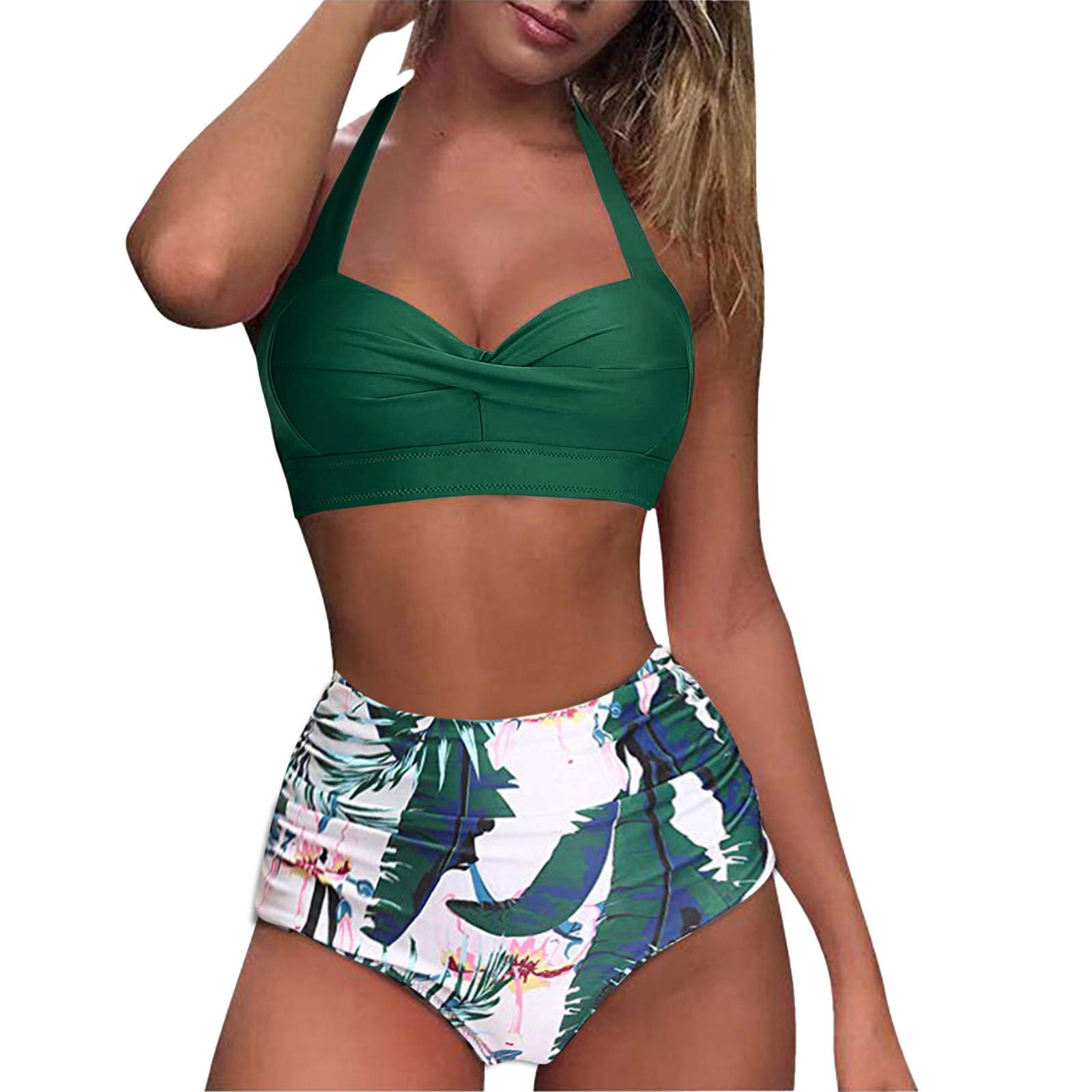 Sallydream Women's Bikini & Tankini Swimsuit - Sexy Bathing Suit with Swim Dress Design | Perfect for Beach Vacation, Pool Party & Summer Swimwear