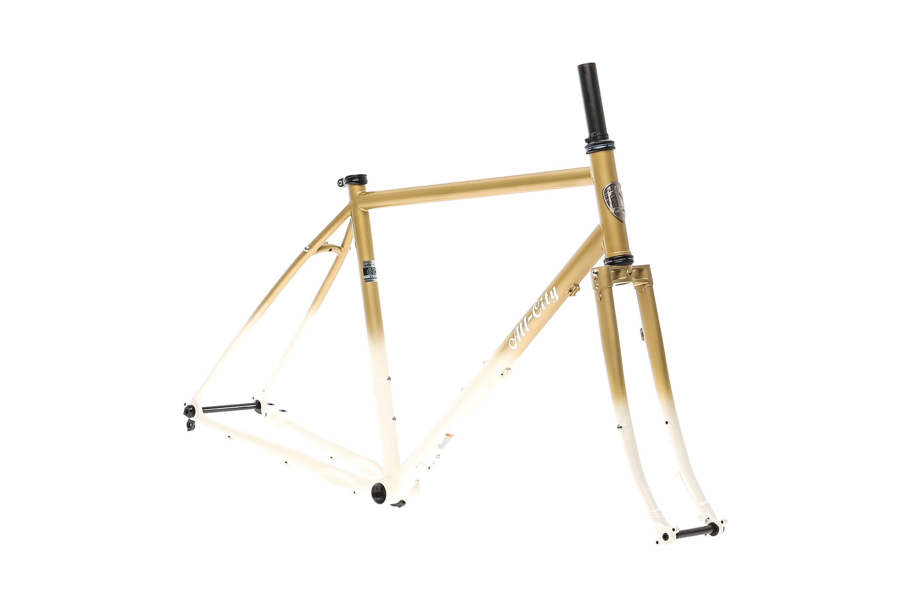 All City Gorilla Monsoon 52cm Frameset 2019 - Premium Steel Gravel Bike Frame for Adventure Riding & Commuting