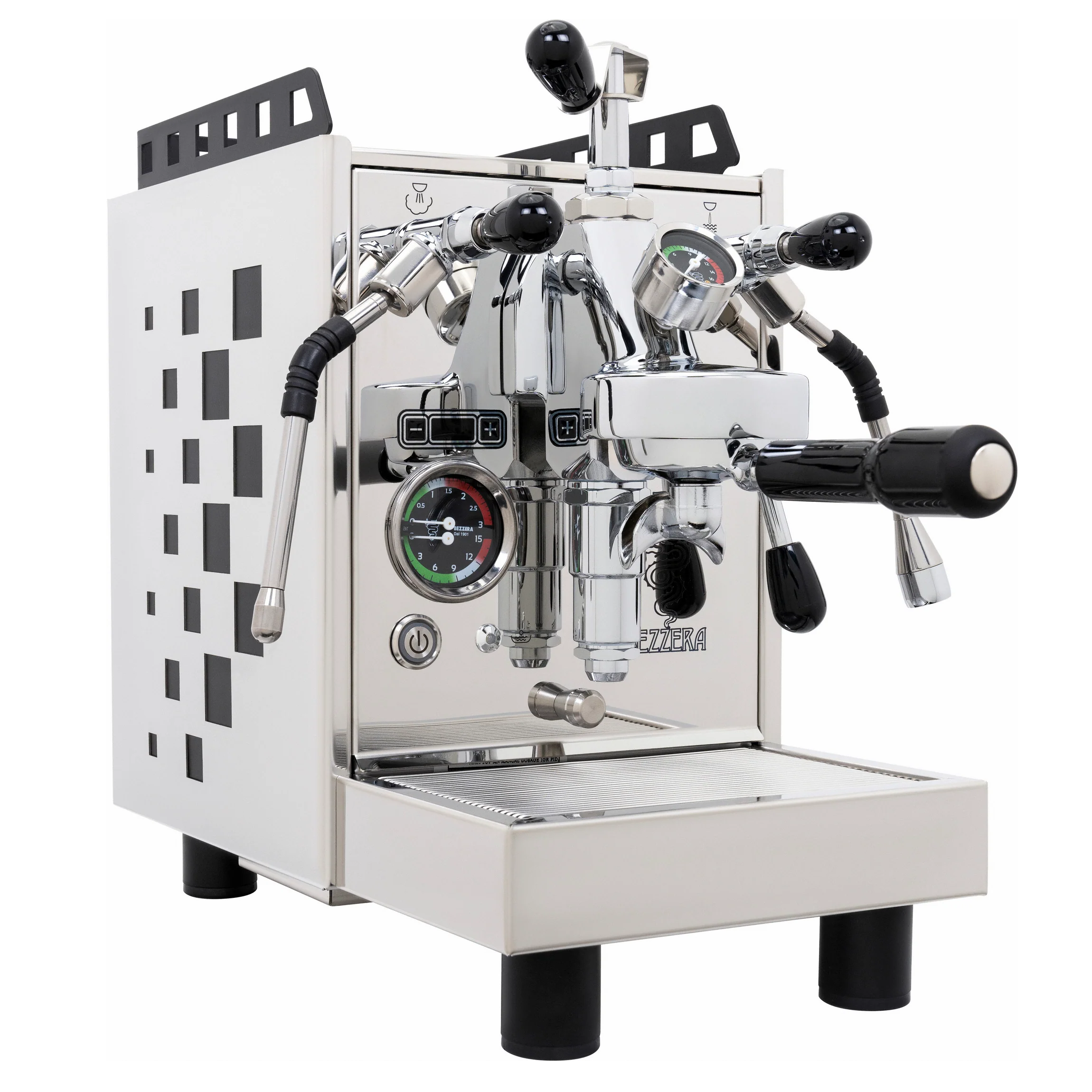 Bezzera Aria TOP Espresso Machine - Professional Italian Coffee Maker for Home & Cafe Use | Perfect for Lattes, Cappuccinos & Espresso Drinks