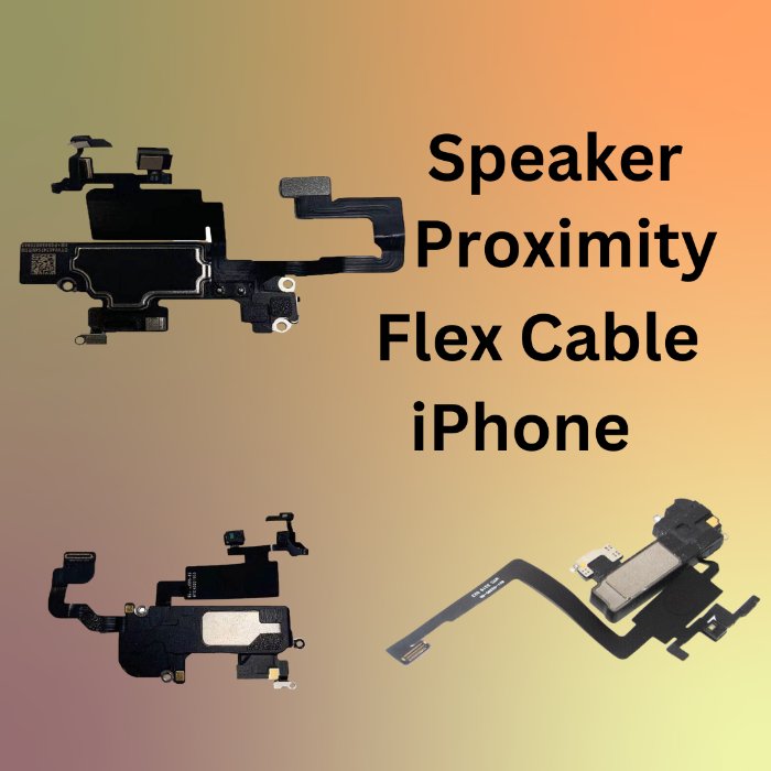 Original OEM Ear Speaker Proximity Sensor Flex Cable Replacement for iPhone X XR XS Max 11 12 Pro Max - Fix Audio & Call Issues - Perfect for DIY Repairs & Phone Maintenance