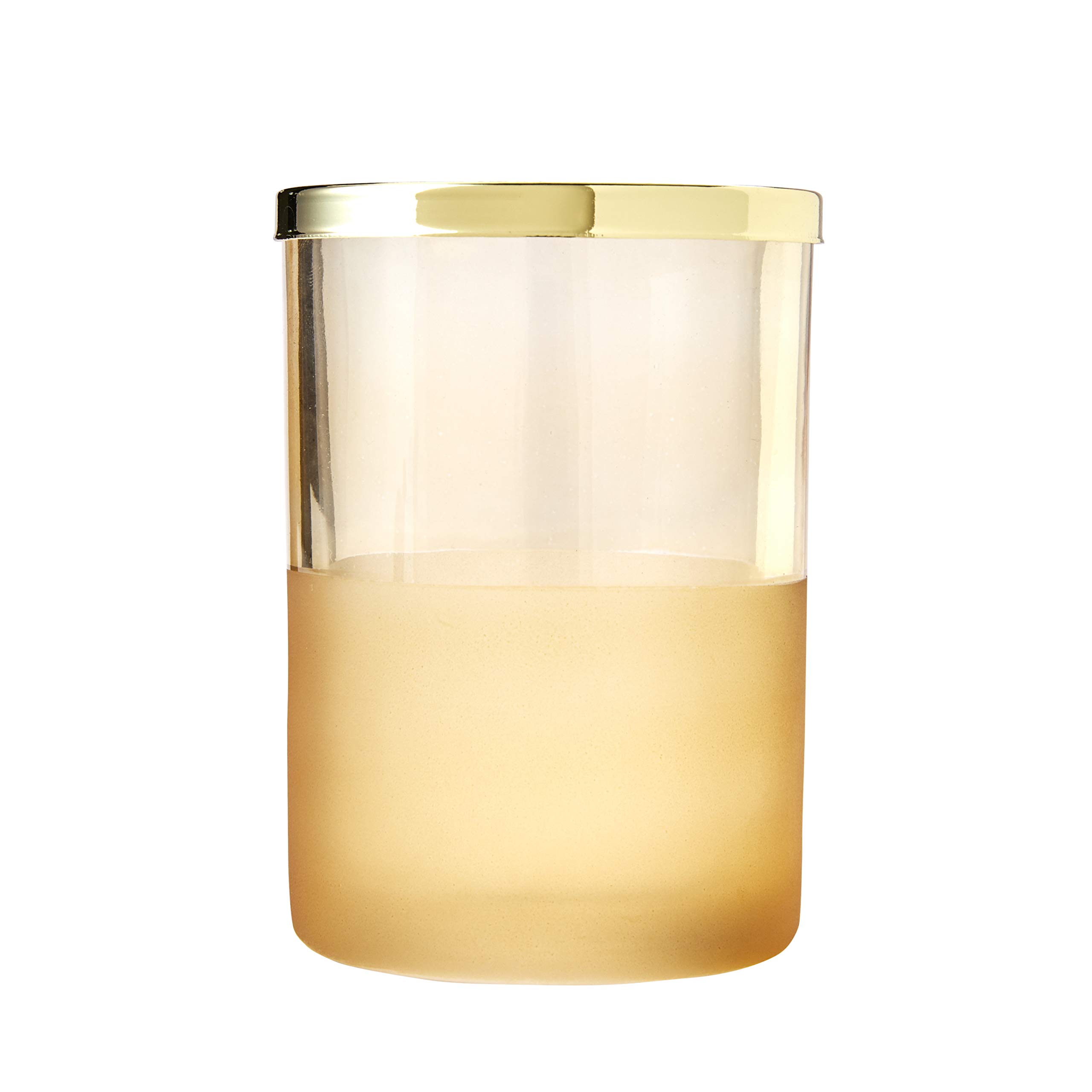 SKL Home Vern Yip Ombre Toothbrush Holder - Elegant Gold Bathroom Organizer for Countertop Storage | Perfect for Modern Bathrooms & Vanities