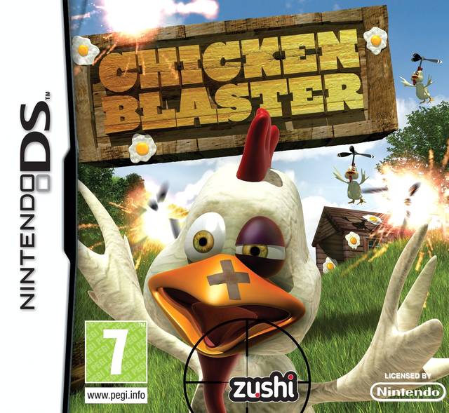 Chicken Blaster Nintendo DS Game - Fun Action-Packed Adventure for Kids & Adults - Perfect for Family Game Nights & Travel Entertainment