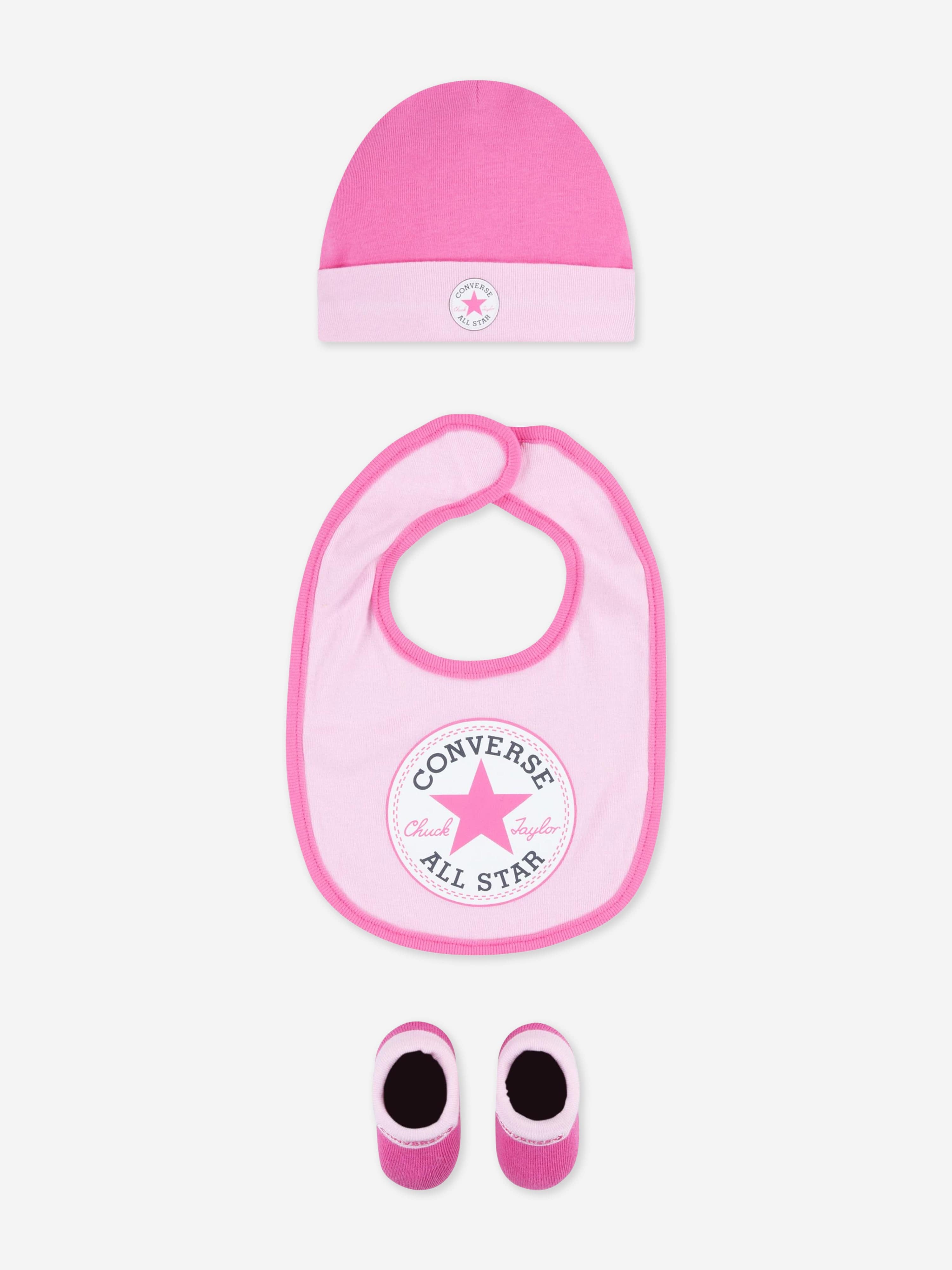 Adorable Pink 3-Piece Baby Girl Outfit Set - Soft Cotton Romper, Headband & Leggings - Perfect for Newborn Photoshoots, Birthday Parties & Family Gatherings