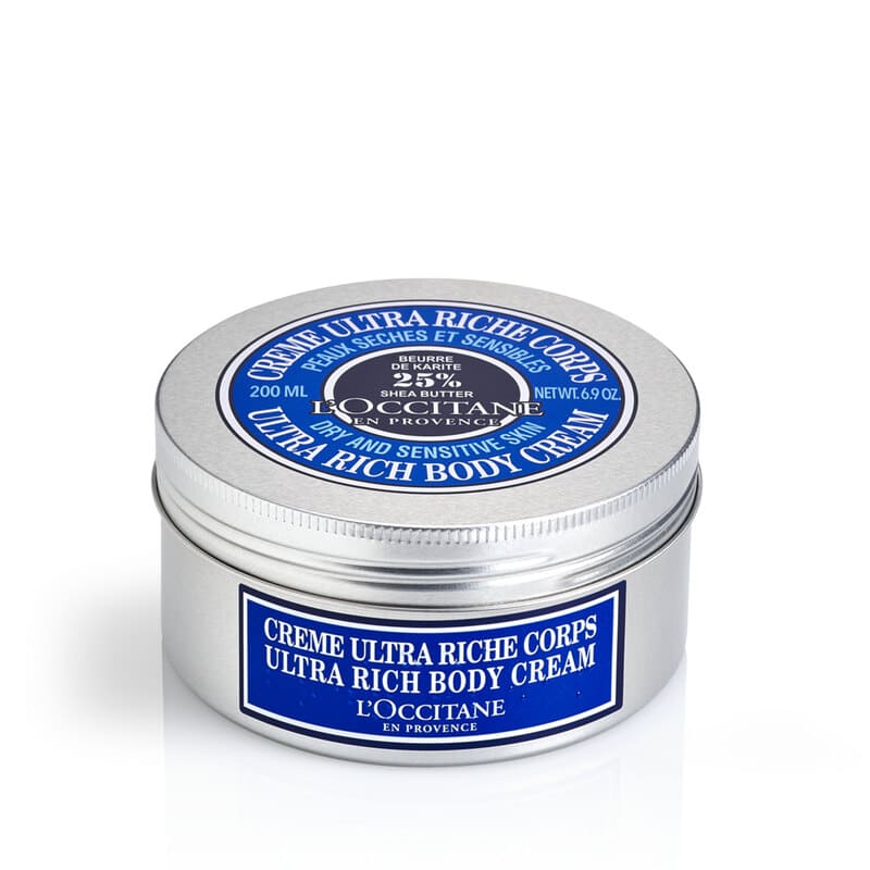 L'OCCITANE Shea Butter Ultra Rich Body Cream - Deep Moisturizing & Nourishing for Dry Skin | Perfect for Winter Care & Daily Hydration