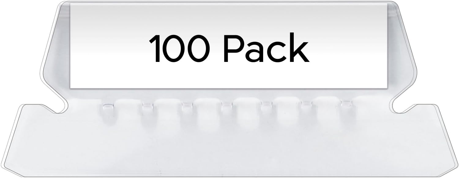 Pendaflex Hanging File Folder Tabs - 100 Sets of 2