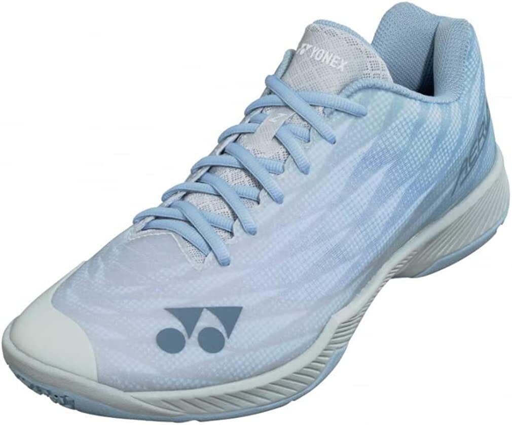 Yonex Aerus Z2 (Wide) Unisex Badminton Shoes - Light Blue | Lightweight & Comfortable Court Shoes for Men & Women | Perfect for Indoor Badminton, Tennis & Squash Games