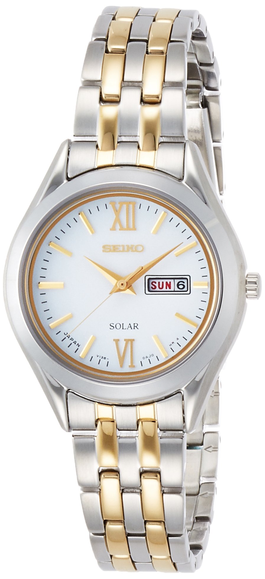 SEIKO Solar-Powered Women's Watch with Sapphire Glass - STPX033 - Elegant & Durable Timepiece for Business, Casual Wear & Special Occasions