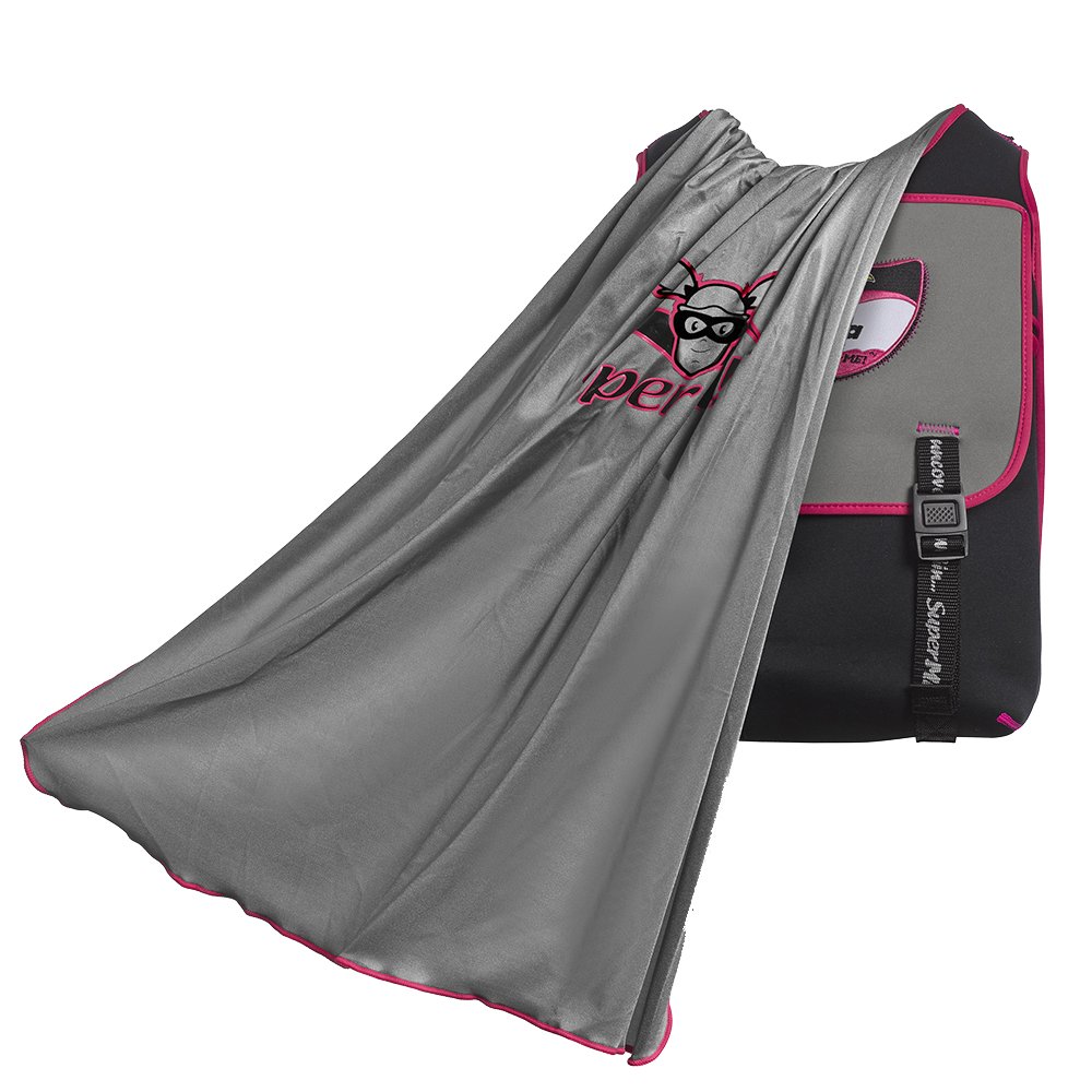 Urbanista Kids Backpack for Girls - Pink & Black School Bag for Daily Use
