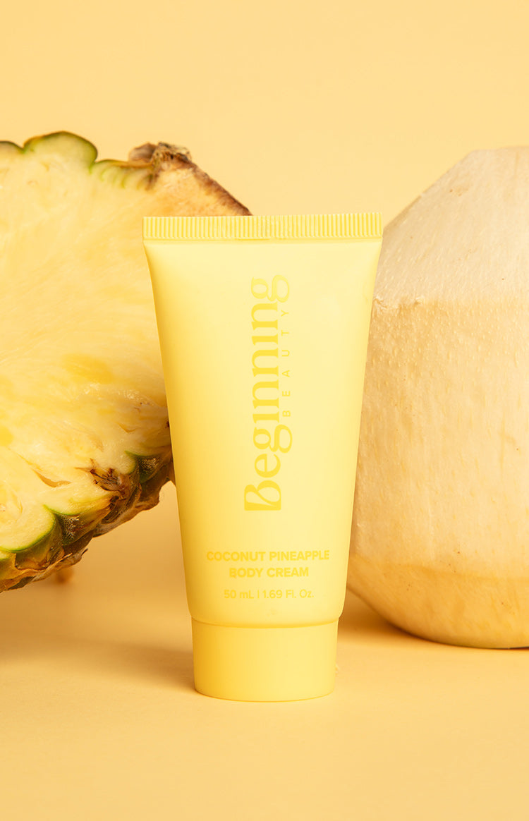 Organic Coconut & Pineapple Body Cream - Hydrating & Nourishing Moisturizer for Dry Skin | Vegan, Cruelty-Free | Perfect for Daily Use, Spa Days & Gift Giving