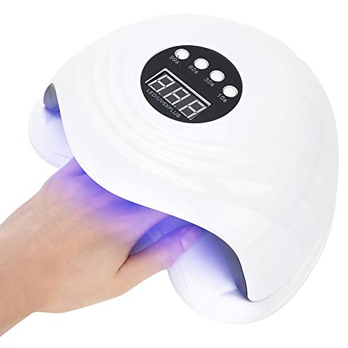 Professional 108W UV LED Nail Lamp - Fast Curing Gel Polish Dryer for Salon & Home Manicure | Nail Art Tools & Accessories | Perfect for Gel Polish, Acrylic Nails & DIY Nail Designs (US)