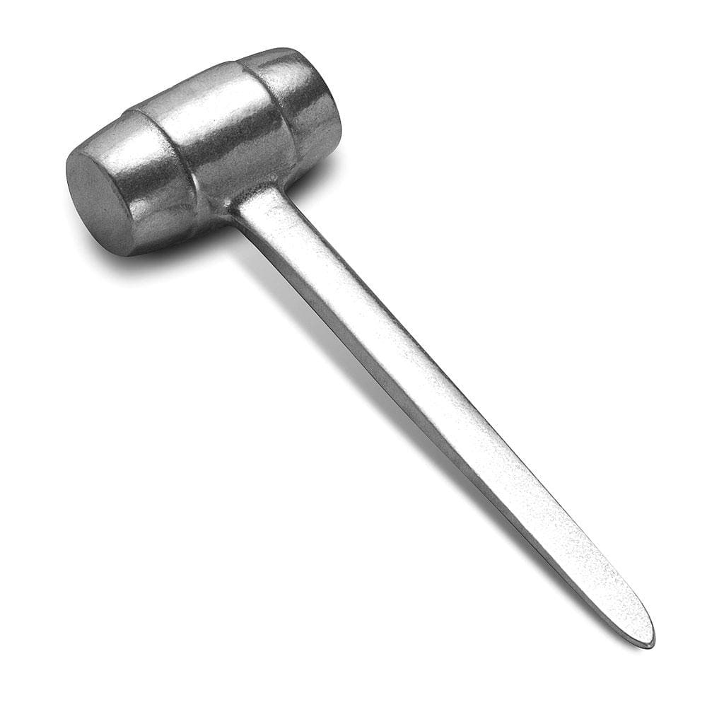Premium Stainless Steel Seafood Mallet - Heavy Duty Crab & Lobster Cracker Tool for Shellfish - Perfect for Seafood Lovers, Crab Legs, Clams & Oysters - Ideal for Home Kitchens & Seafood Restaurants