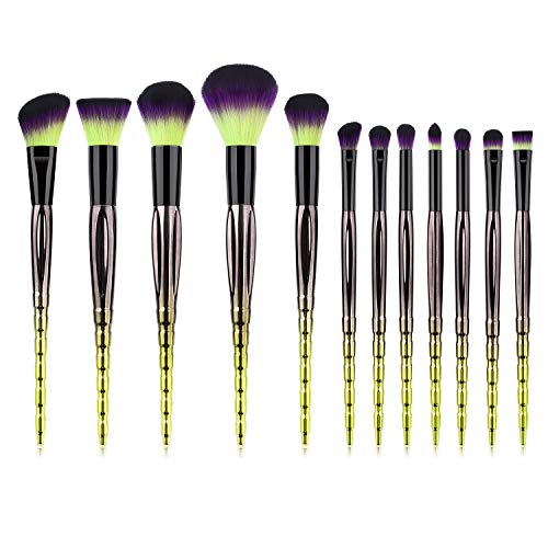 Premium 12-Piece Makeup Brush Set - Super Soft Foundation, Powder, Blush & Eyeshadow Brushes for Flawless Makeup Application | Perfect for Professional Artists & Beginners | Ideal for Daily Use, Travel & Makeup Kits