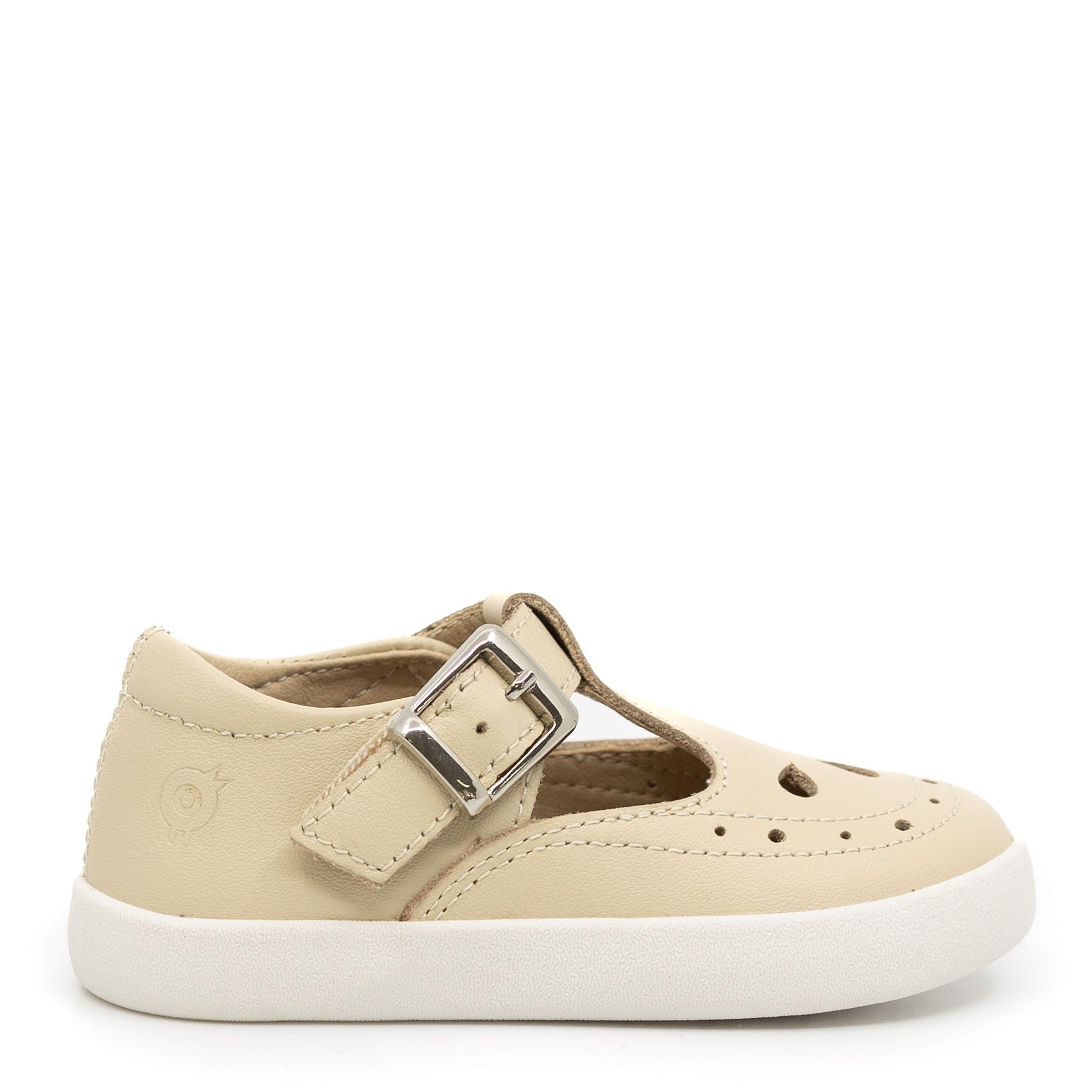Old Soles Cream Perforated Baby Shoes - Breathable & Comfortable First Walkers for Infants & Toddlers - Perfect for Outdoor Play, Park Visits & Special Occasions