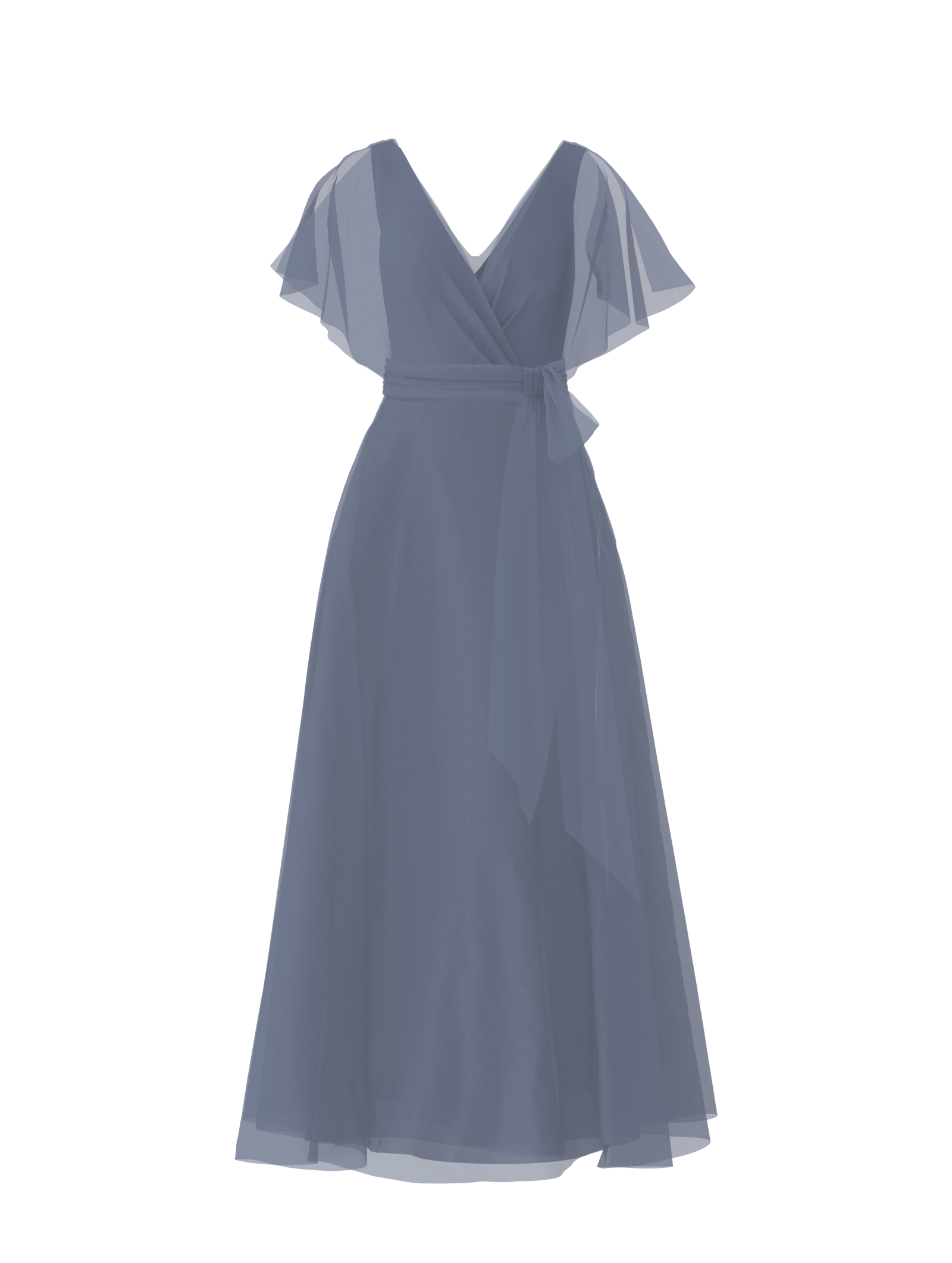 Ava Bodice & Cerisa Skirt Set with Sash Belt in Slate - Perfect for Cosplay, Renaissance Fairs & Themed Parties