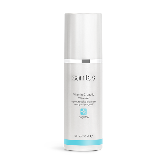 Best Vitamin C Lactic Acid Face Cleanser for Brightening & Exfoliating - Gentle Daily Facial Wash for Acne, Dark Spots & Glowing Skin - Perfect for Morning & Night Skincare Routine