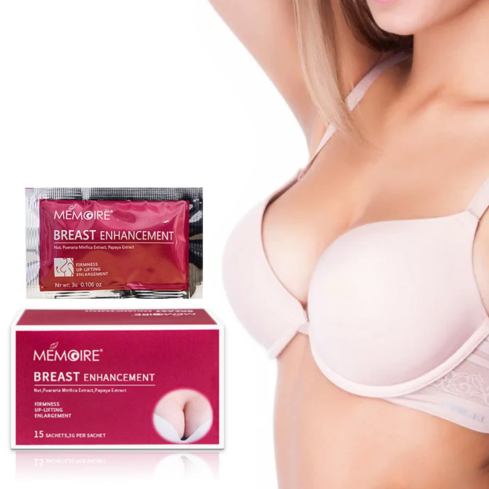 **PETTIS Breast Enhancement & Firming Cream - Natural Skin Tightening & Plumping Gel for Women | Lift & Enhance Bust | Perfect for Daily Use & Post-Pregnancy Care**