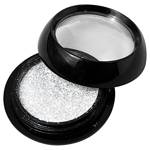 Super Bright Mirror Titanium Nail Glitter Powder - 0.2g Non-Flying Sparkle Dust for Nail Art, Manicure & Pedicure | Perfect for Salon, Home DIY & Special Occasion Nail Designs
