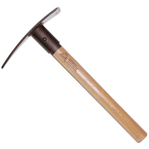 Apex Pick Weasel 18-Inch with Hickory Handle & Solid Steel Head (3.5 x 10) - Perfect for Gardening, Landscaping, and Soil Aeration