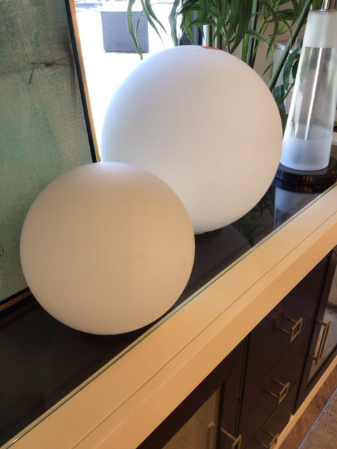 Artemide Dioscuri Globe Floor Lamp Set of 2 - Modern Italian Design Lighting for Living Room, Bedroom & Office Decor