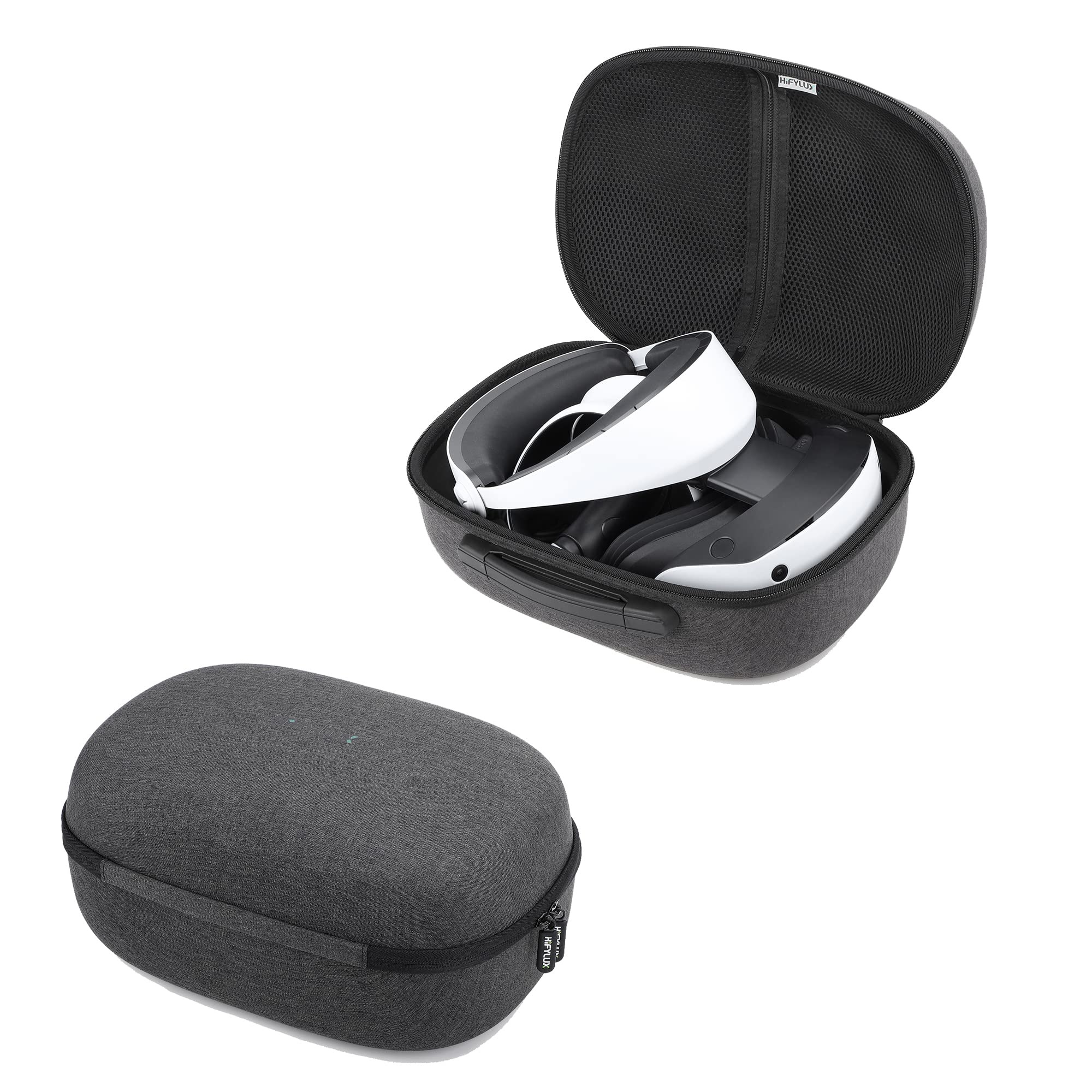 Fututech Hard Case for Playstation VR2 - Scratch & Dust Proof Protective Storage Bag for VR Devices - Travel Carrying Case (Gray) - Perfect for Gaming, Travel & Safe Storage