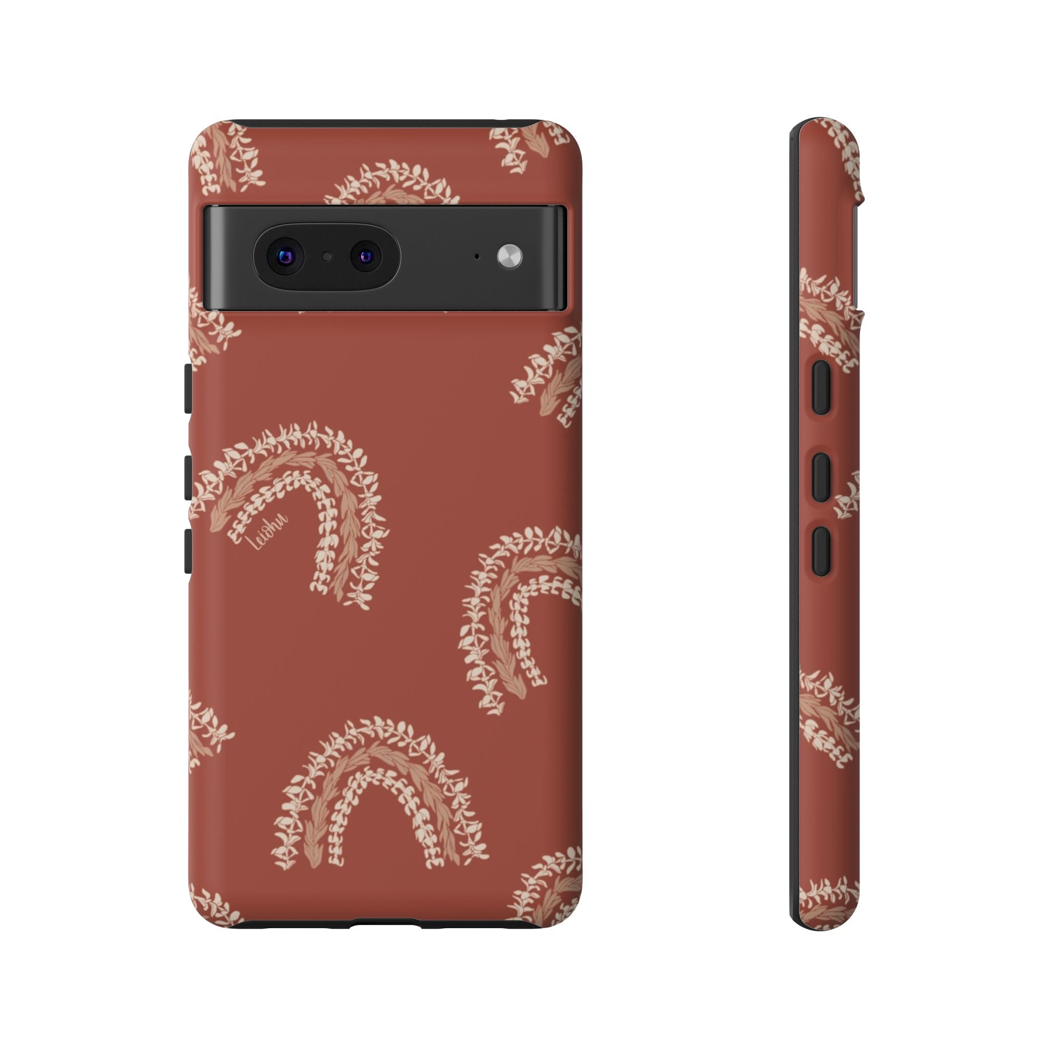 Authentic Hawaiian Ānuenue Lei - Colorful Flower Necklace for Google Pixel Phone Accessories - Perfect for Luau Parties, Graduations, and Hawaiian-Themed Events